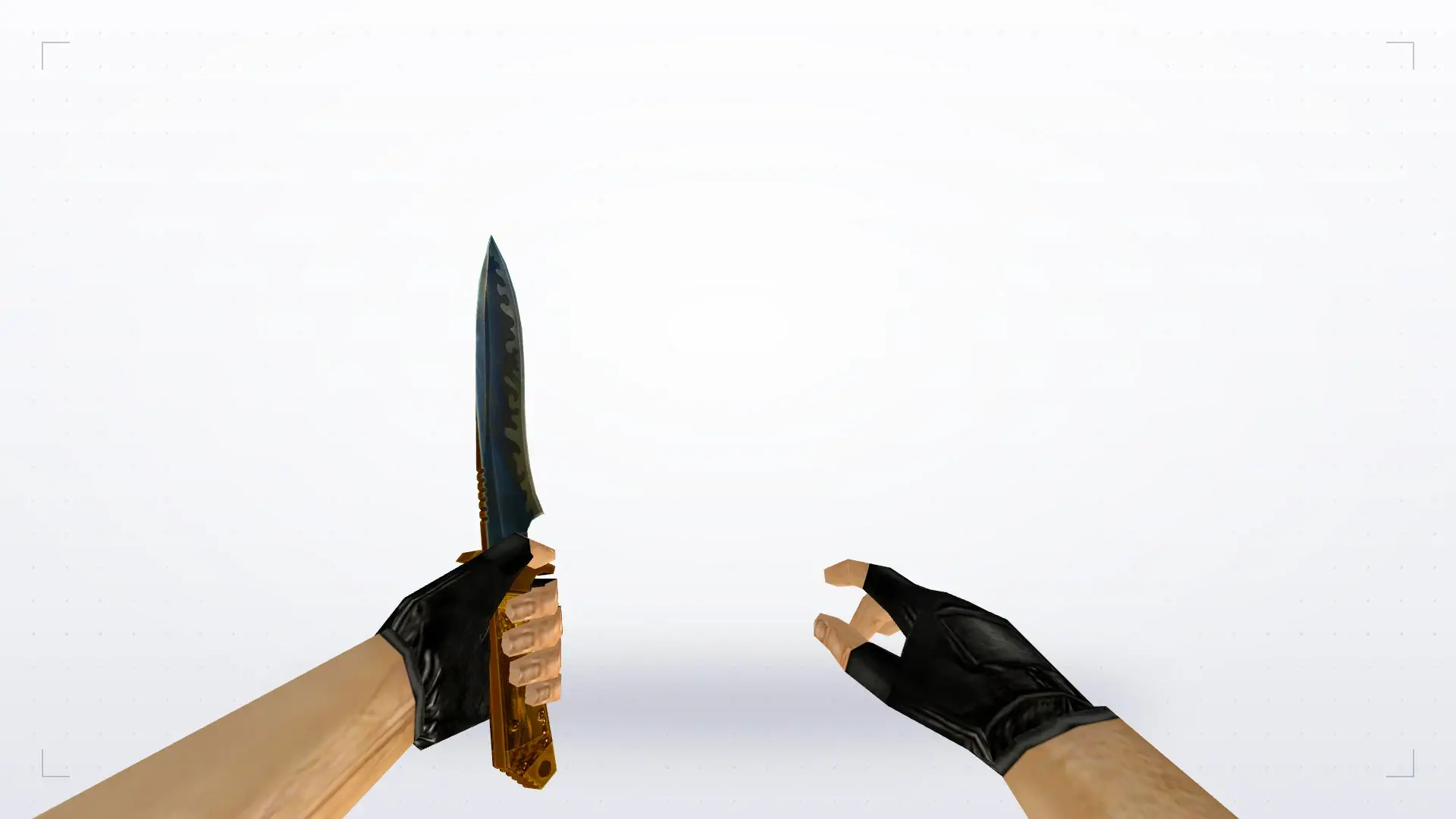 Knife — Gold Weapons Pack V3 — first person