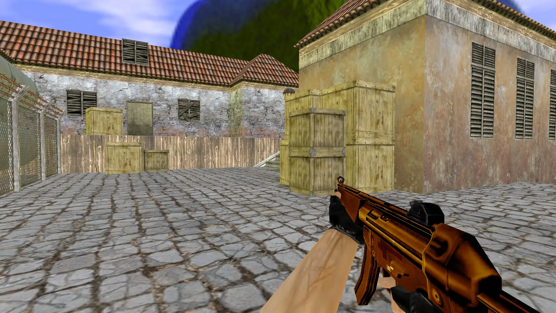 MP5 — Gold Weapons Pack V3 — de_inferno (first person)