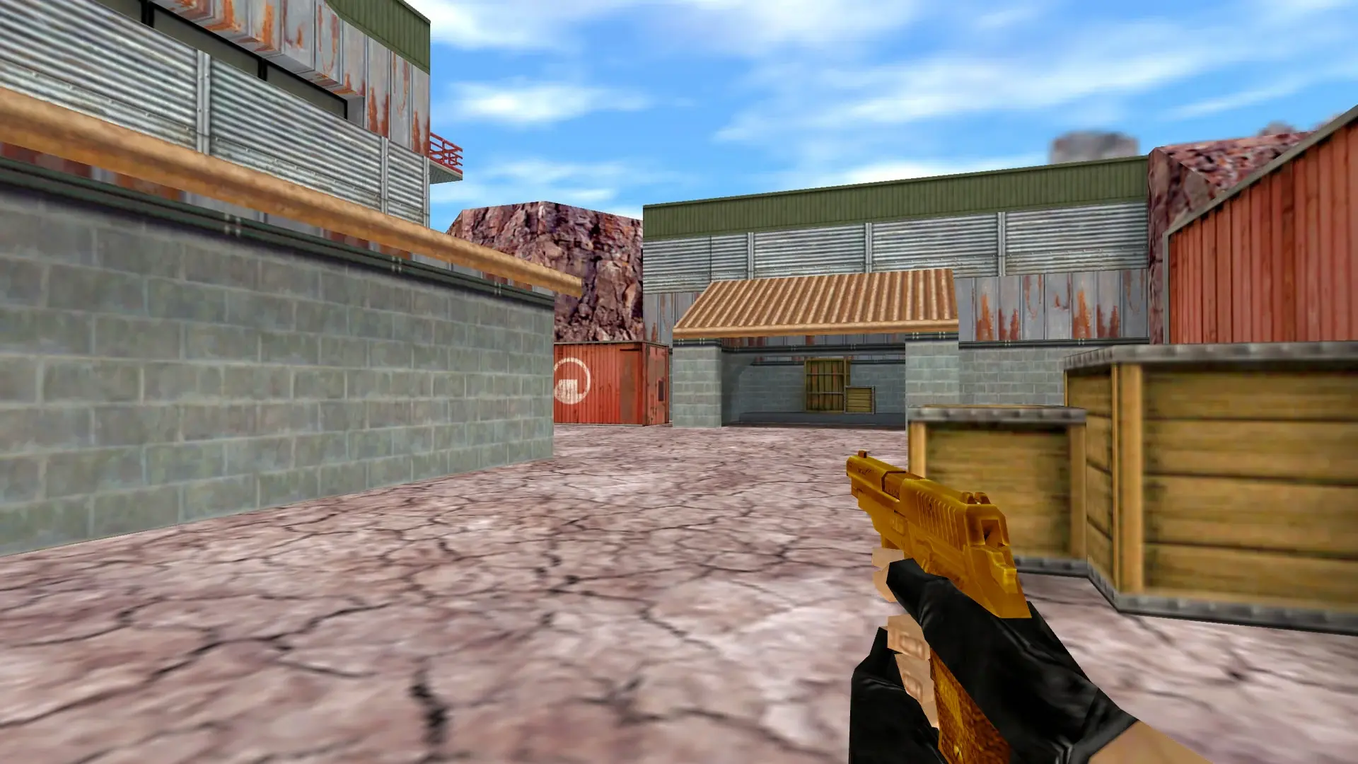 P228 — Gold Weapons Pack V3 — de_nuke (first person)