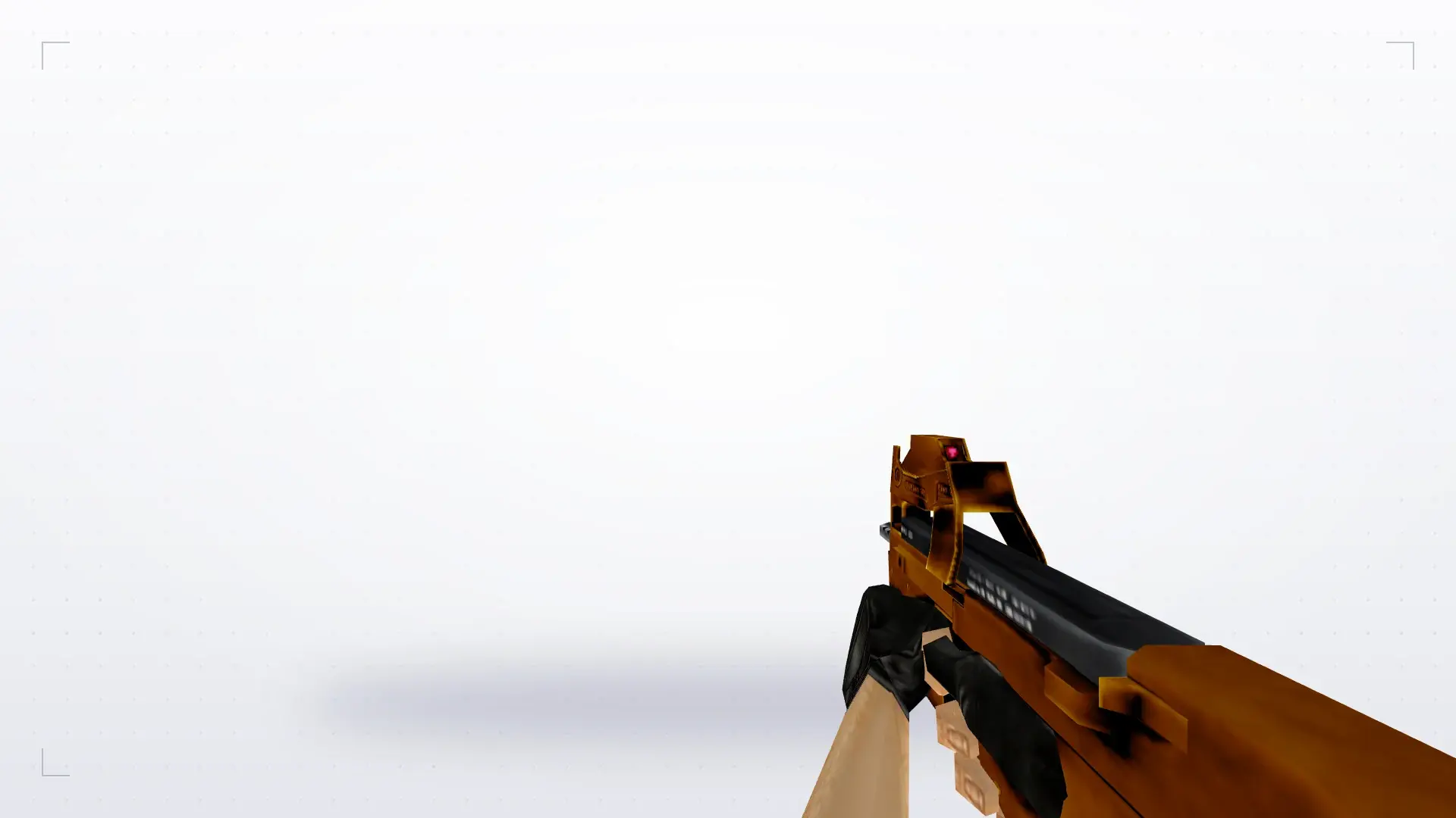 P90 — Gold Weapons Pack V3 — first person
