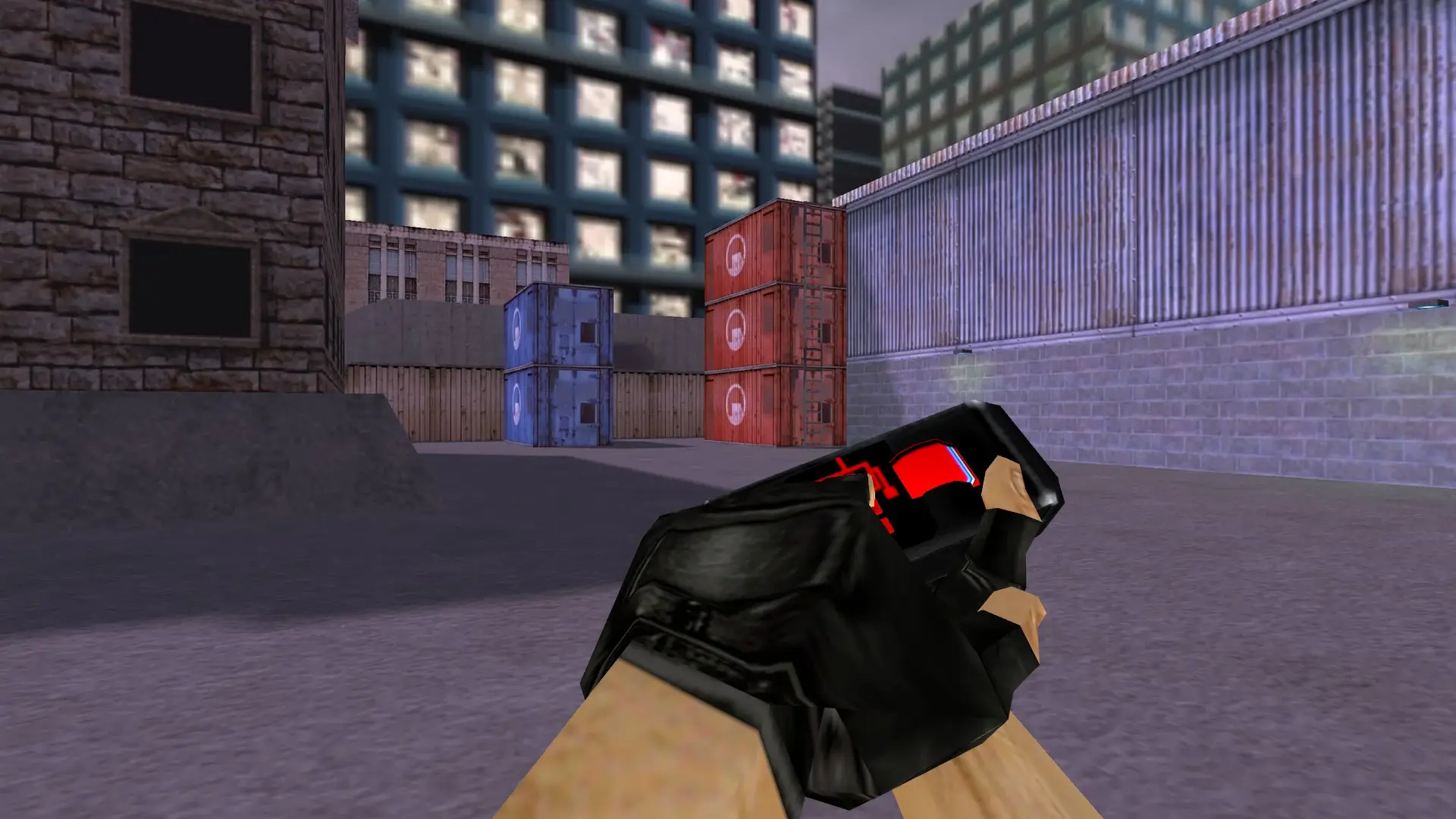 C4 Recoloured by Calibour1 — cs_assault (first person)