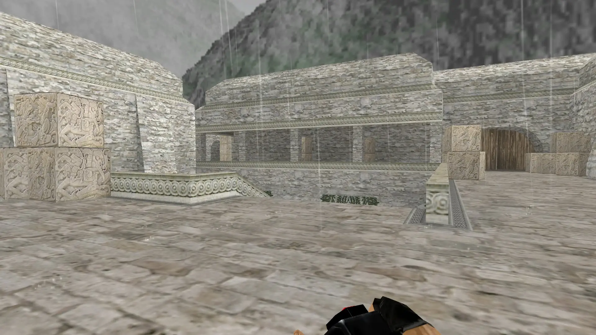 C4 Recoloured by Calibour1 — de_aztec (first person)