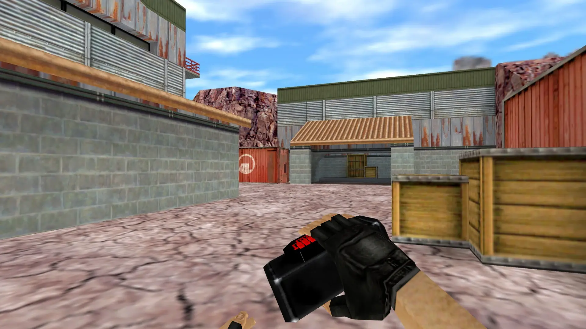 C4 Recoloured by Calibour1 — de_nuke (first person)