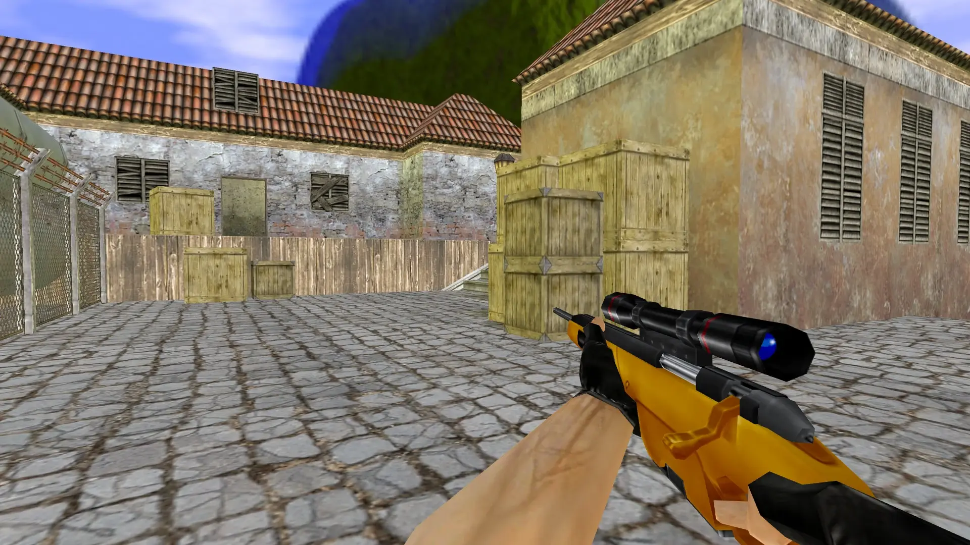 Scout — Gold Weapons Pack V3 — de_inferno (first person)