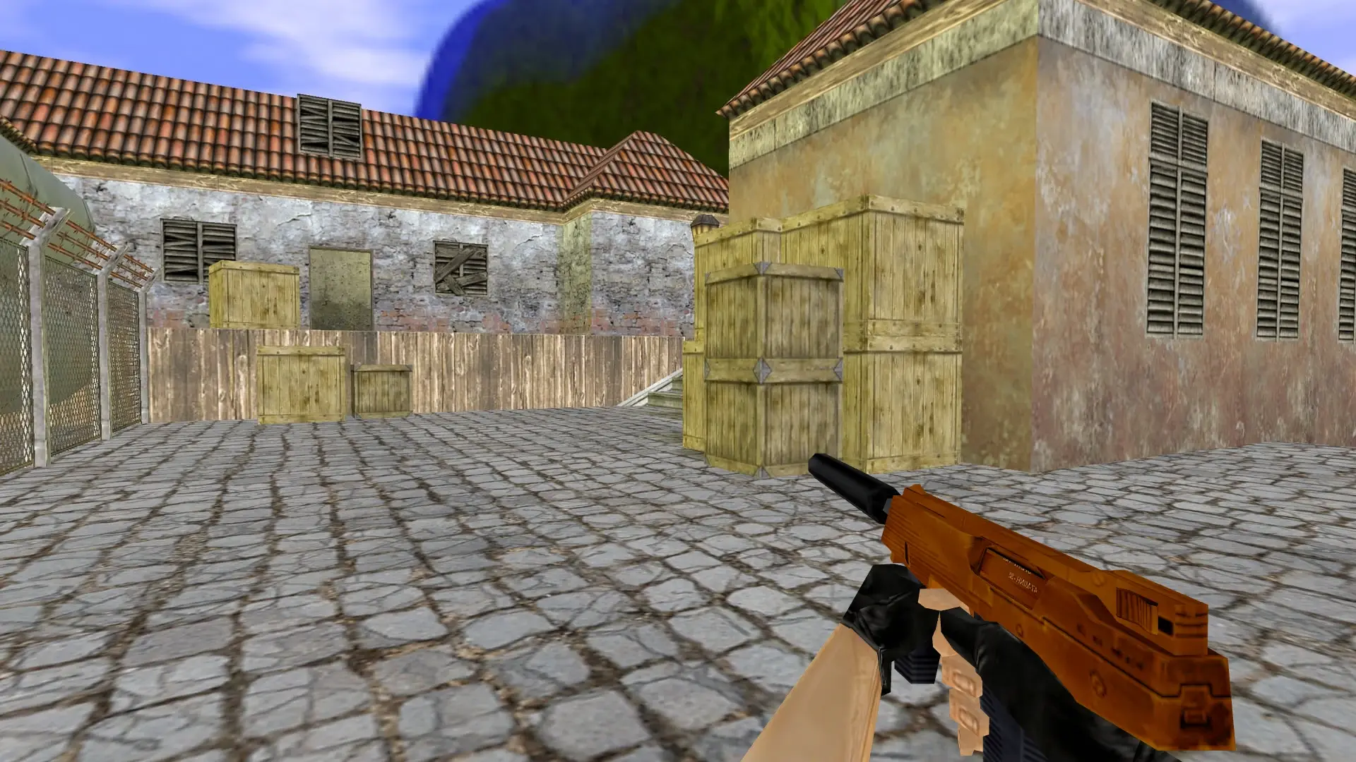 TMP — Gold Weapons Pack V3 — de_inferno (first person)