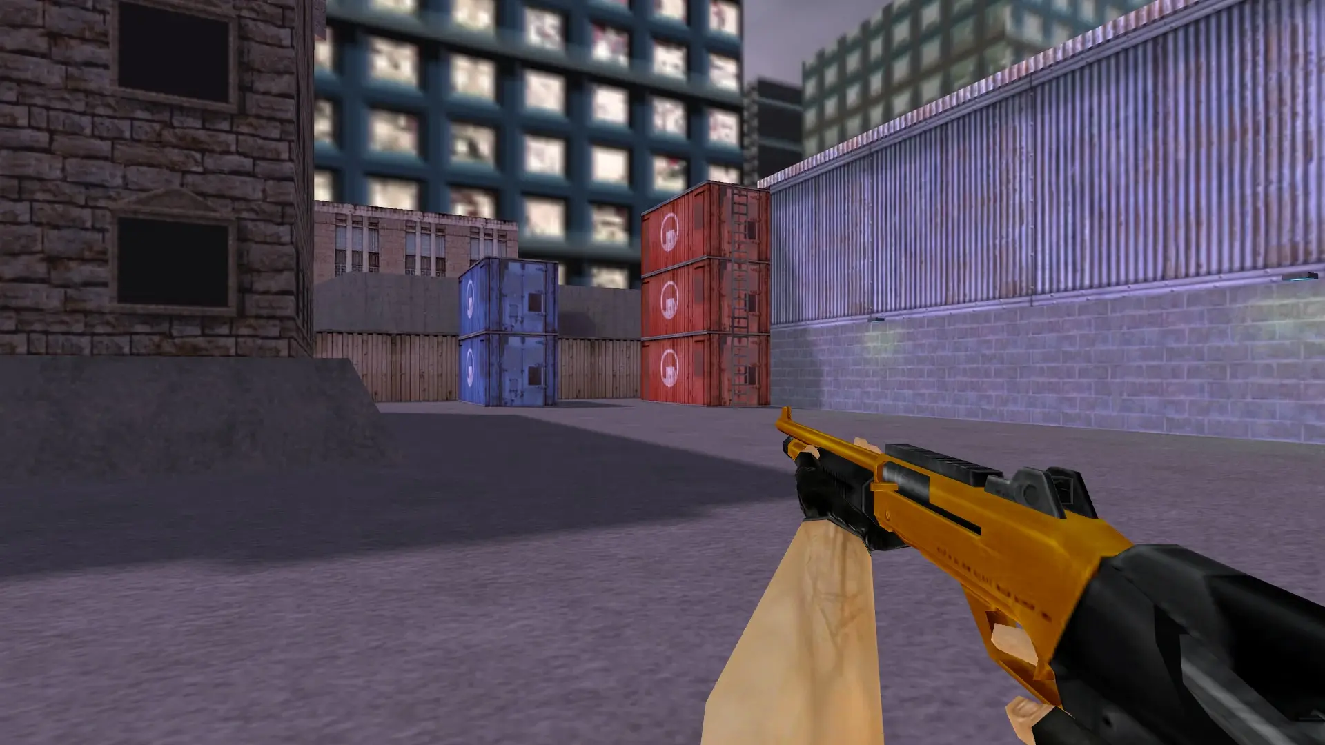 XM1014 — Gold Weapons Pack V3 — cs_assault (first person)