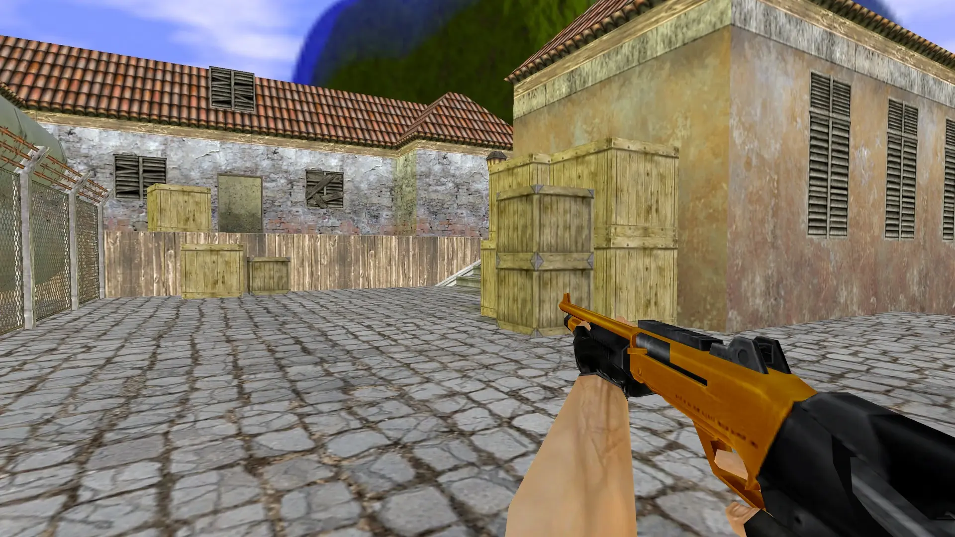 XM1014 — Gold Weapons Pack V3 — de_inferno (first person)