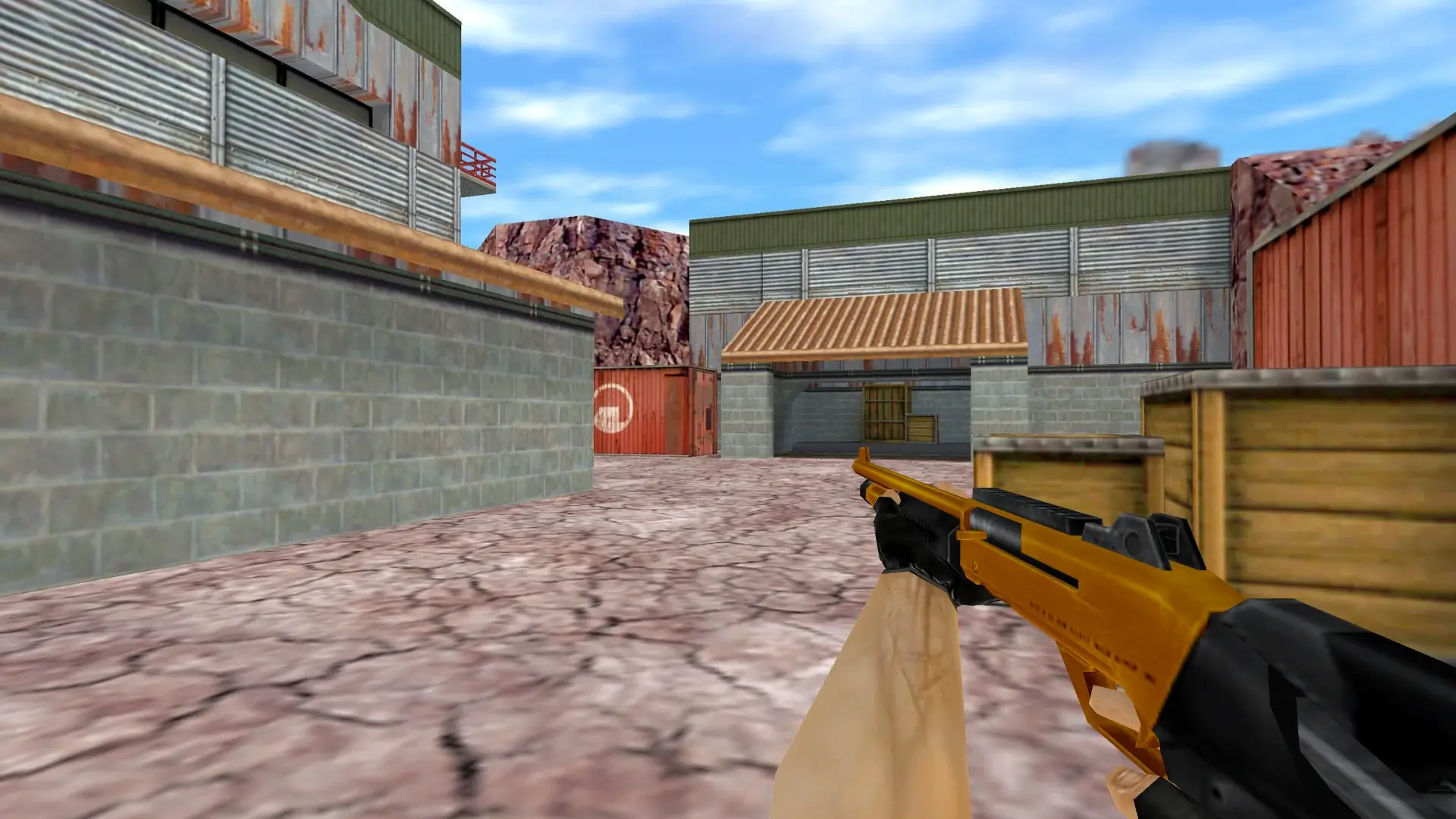 XM1014 — Gold Weapons Pack V3 — de_nuke (first person)