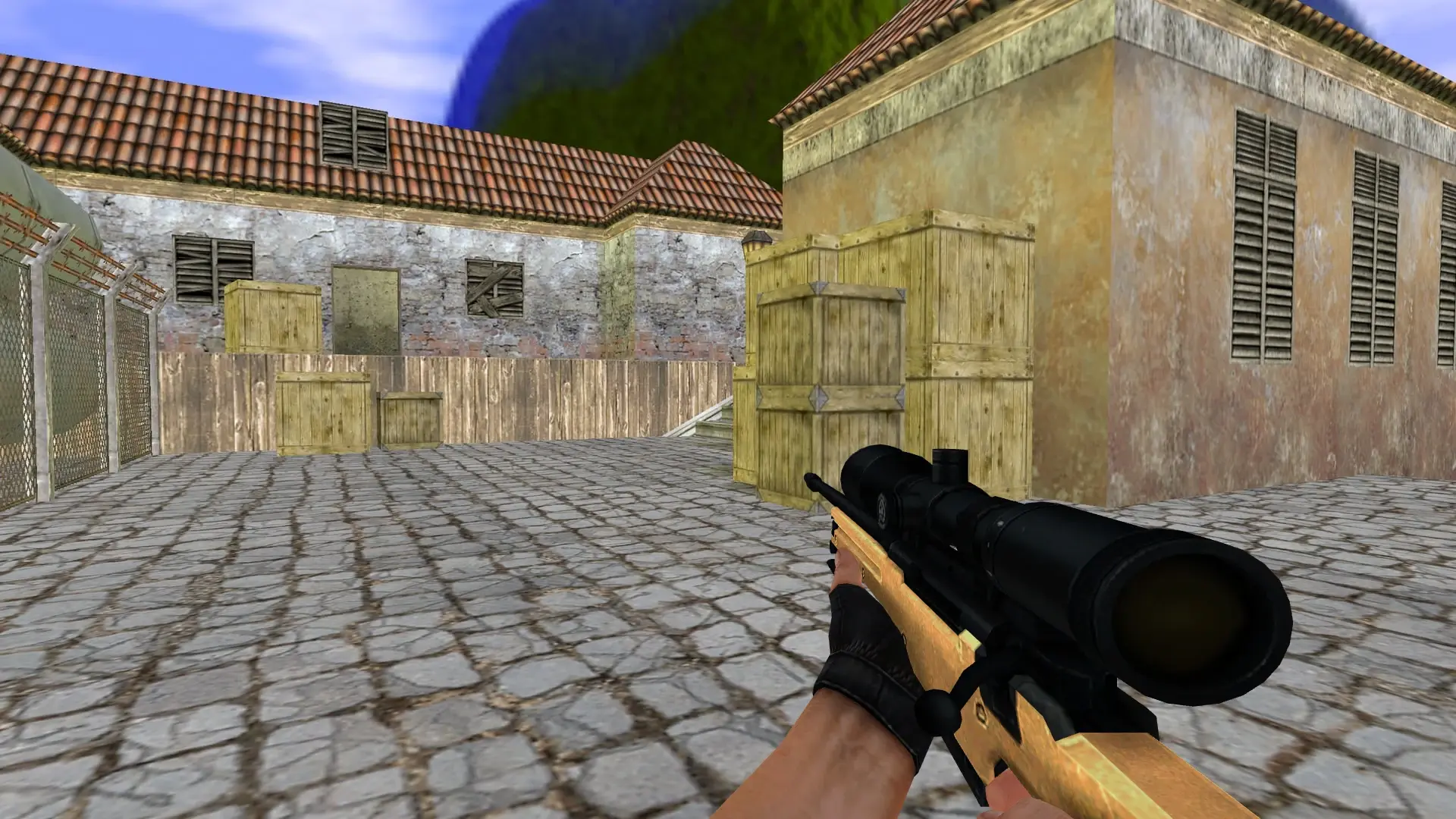 AWP — Golden Weapon Pack — de_inferno (first person)