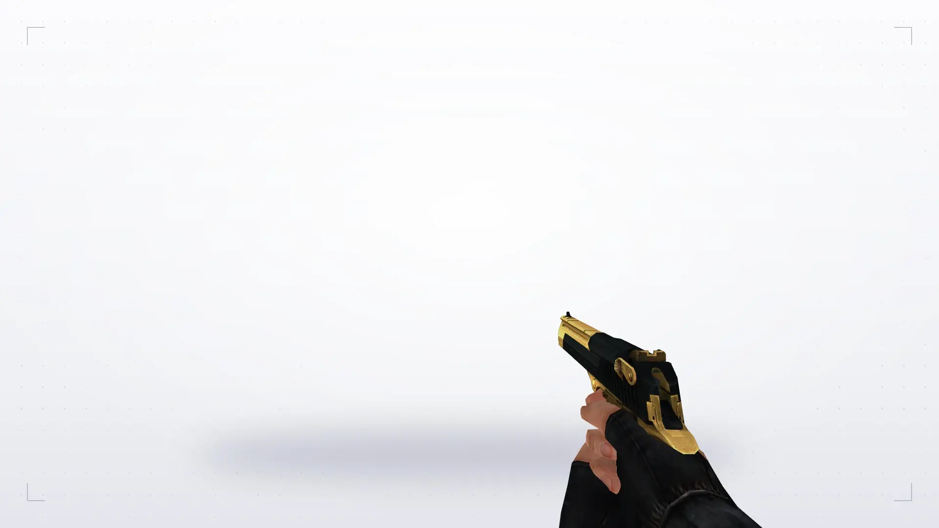 Desert Eagle — Golden Weapon Pack — first person