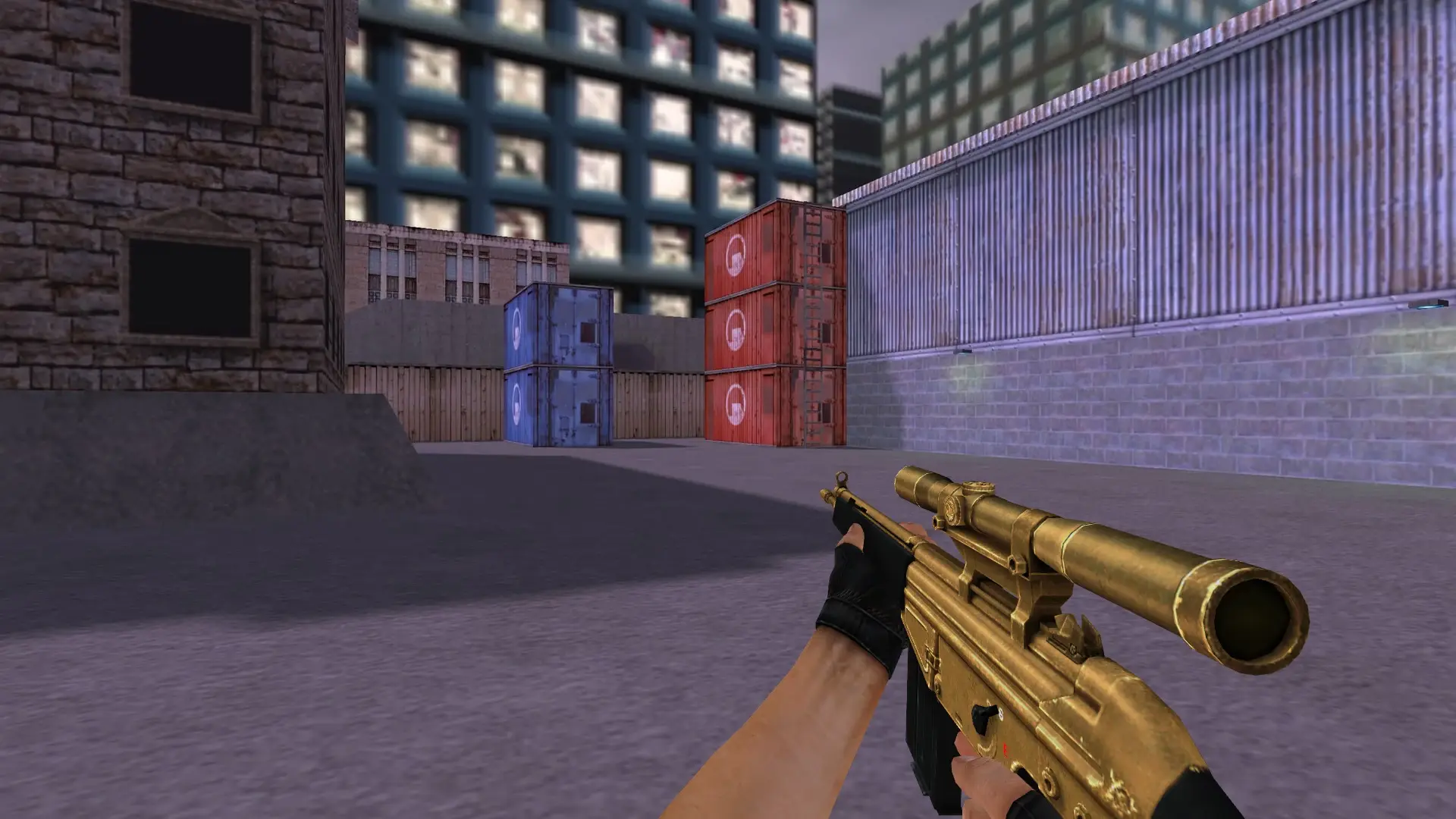 G3SG1 — Golden Weapon Pack — cs_assault (first person)