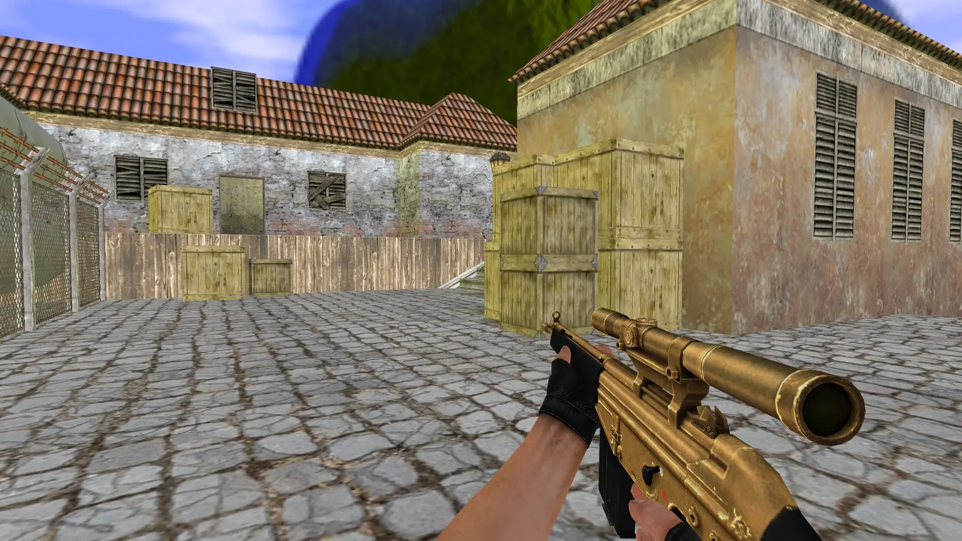 G3SG1 — Golden Weapon Pack — de_inferno (first person)