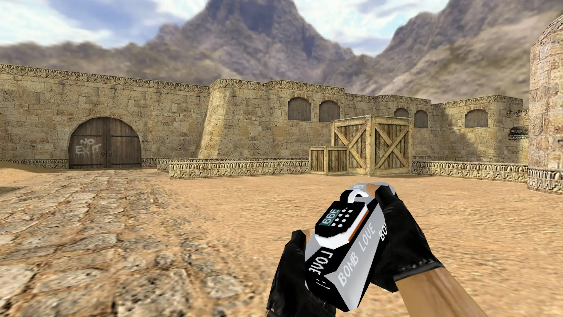 Bomb Love C4 — de_dust2 (first person)