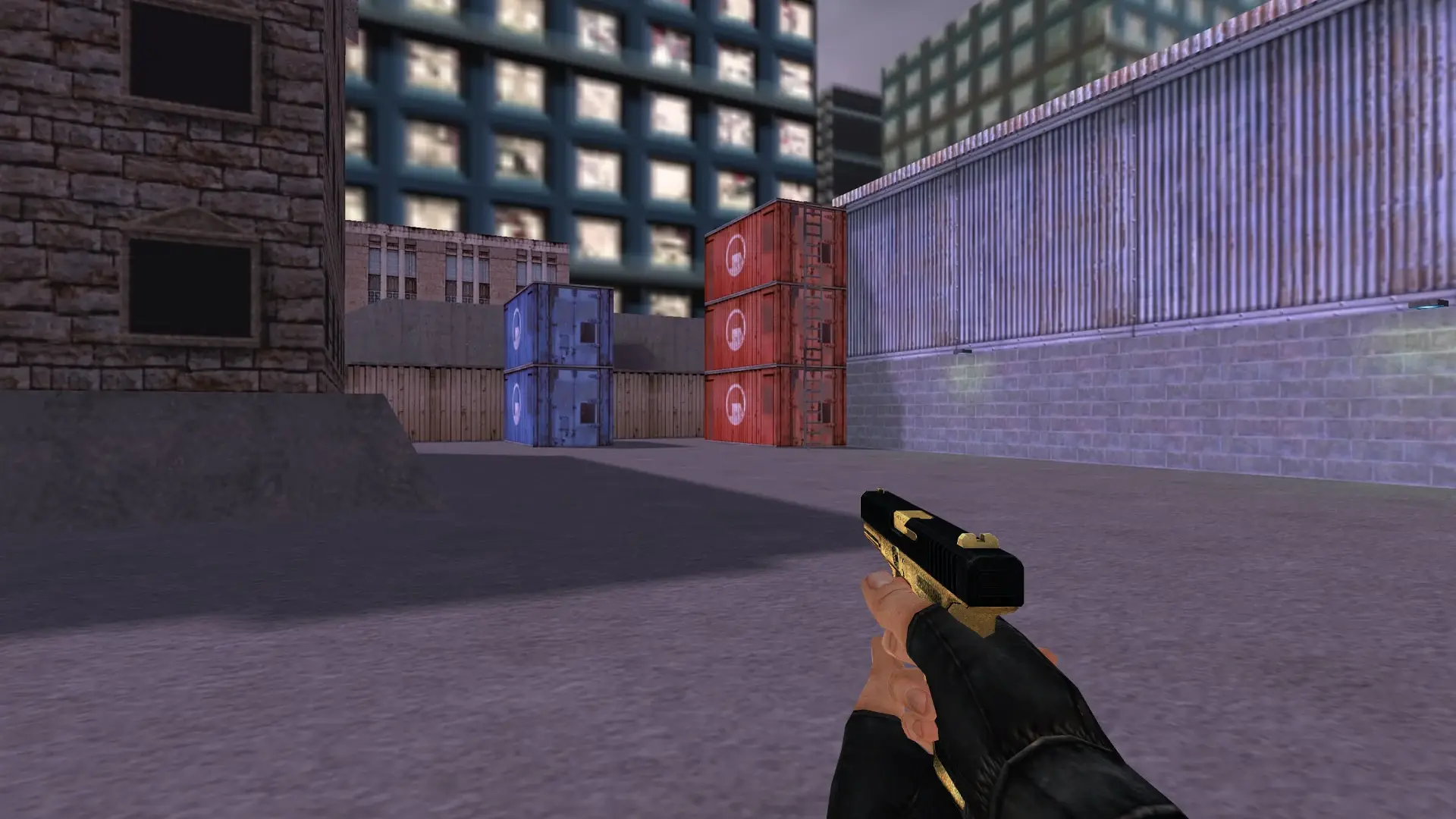 Glock-18 — Golden Weapon Pack — cs_assault (first person)