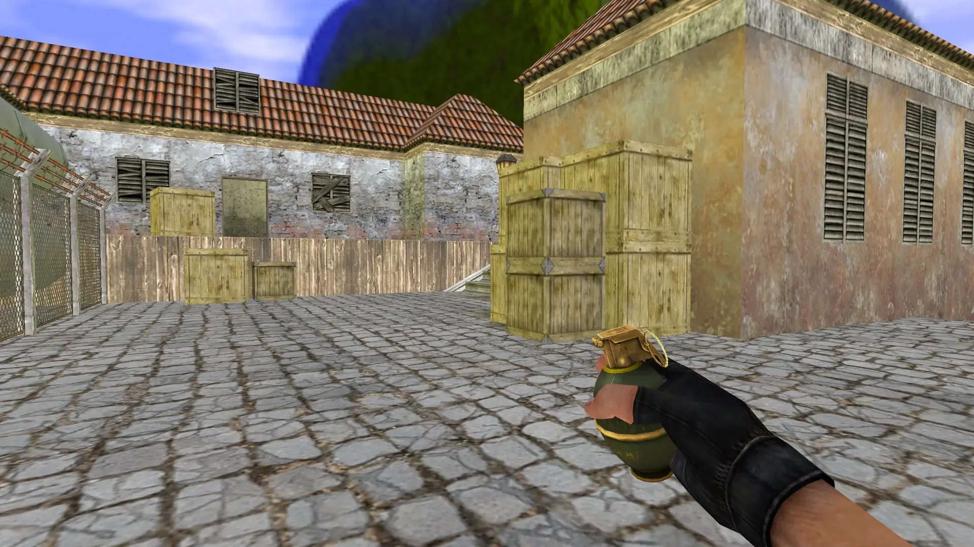 HE Grenade — Golden Weapon Pack — de_inferno (first person)