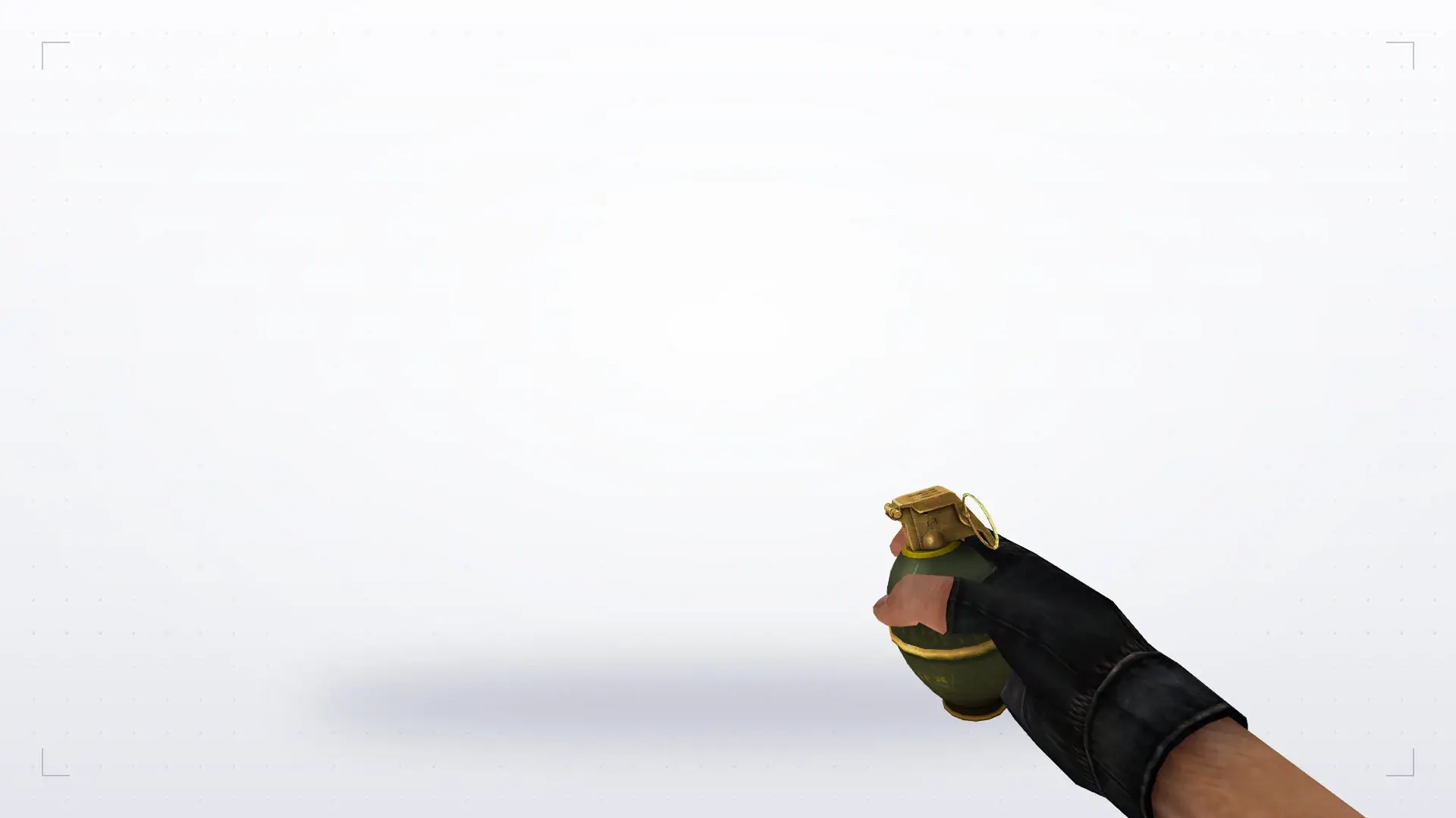 HE Grenade — Golden Weapon Pack — first person