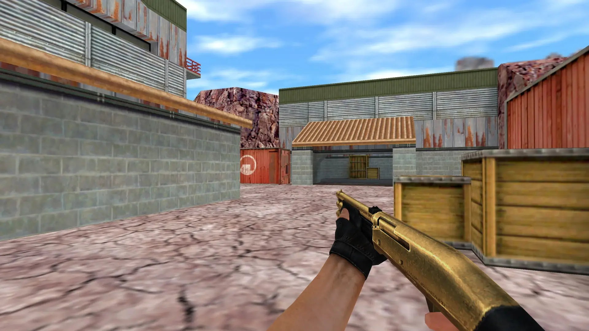 M3 — Golden Weapon Pack — de_nuke (first person)