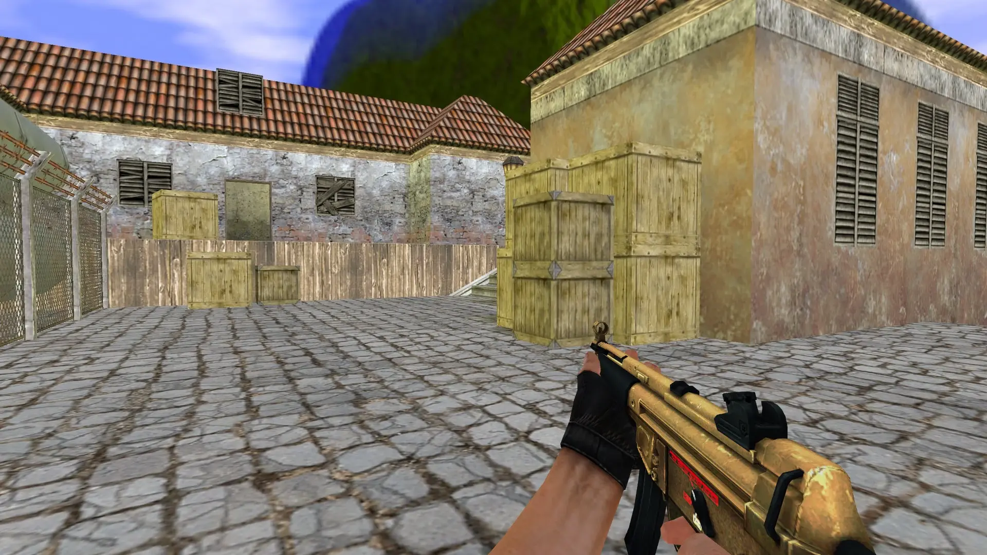 MP5 — Golden Weapon Pack — de_inferno (first person)