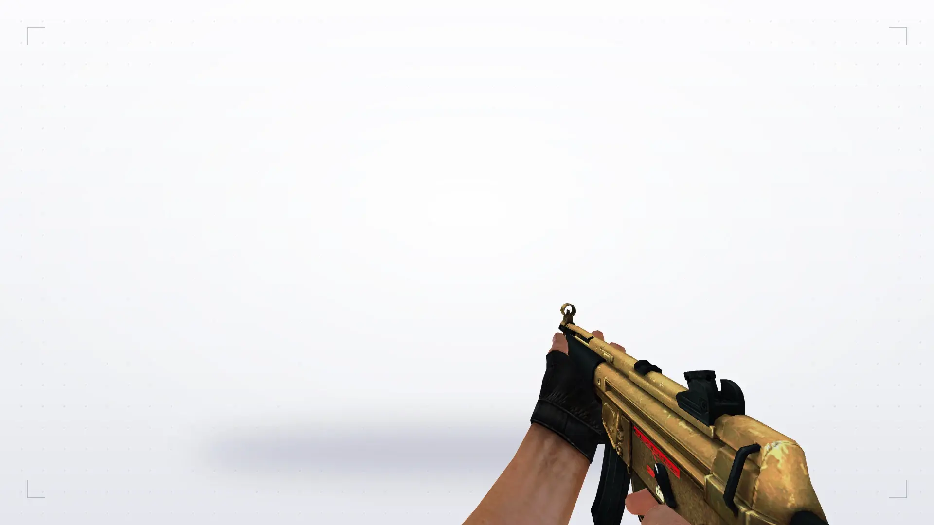 MP5 — Golden Weapon Pack — first person