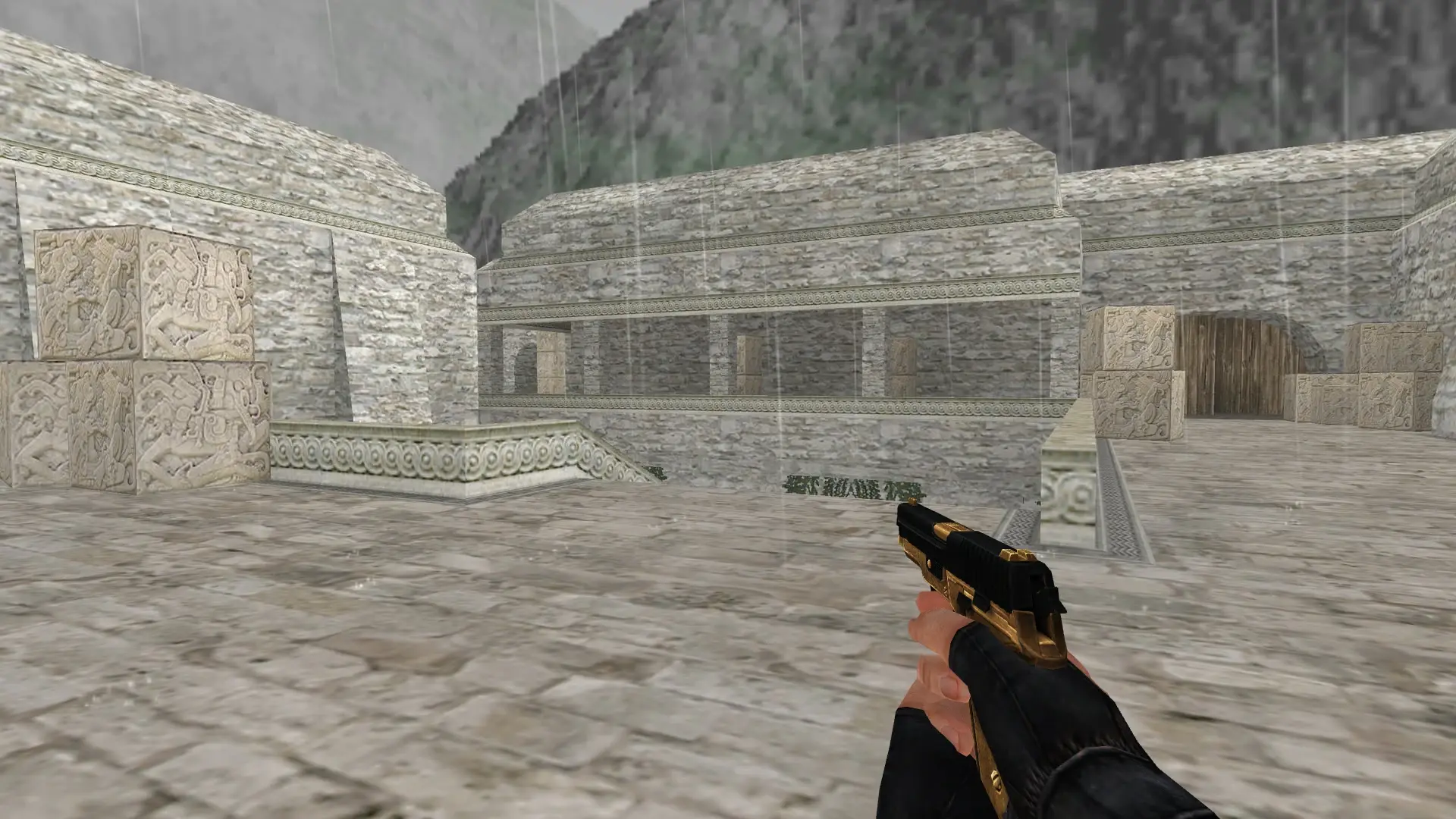 P228 — Golden Weapon Pack — de_aztec (first person)