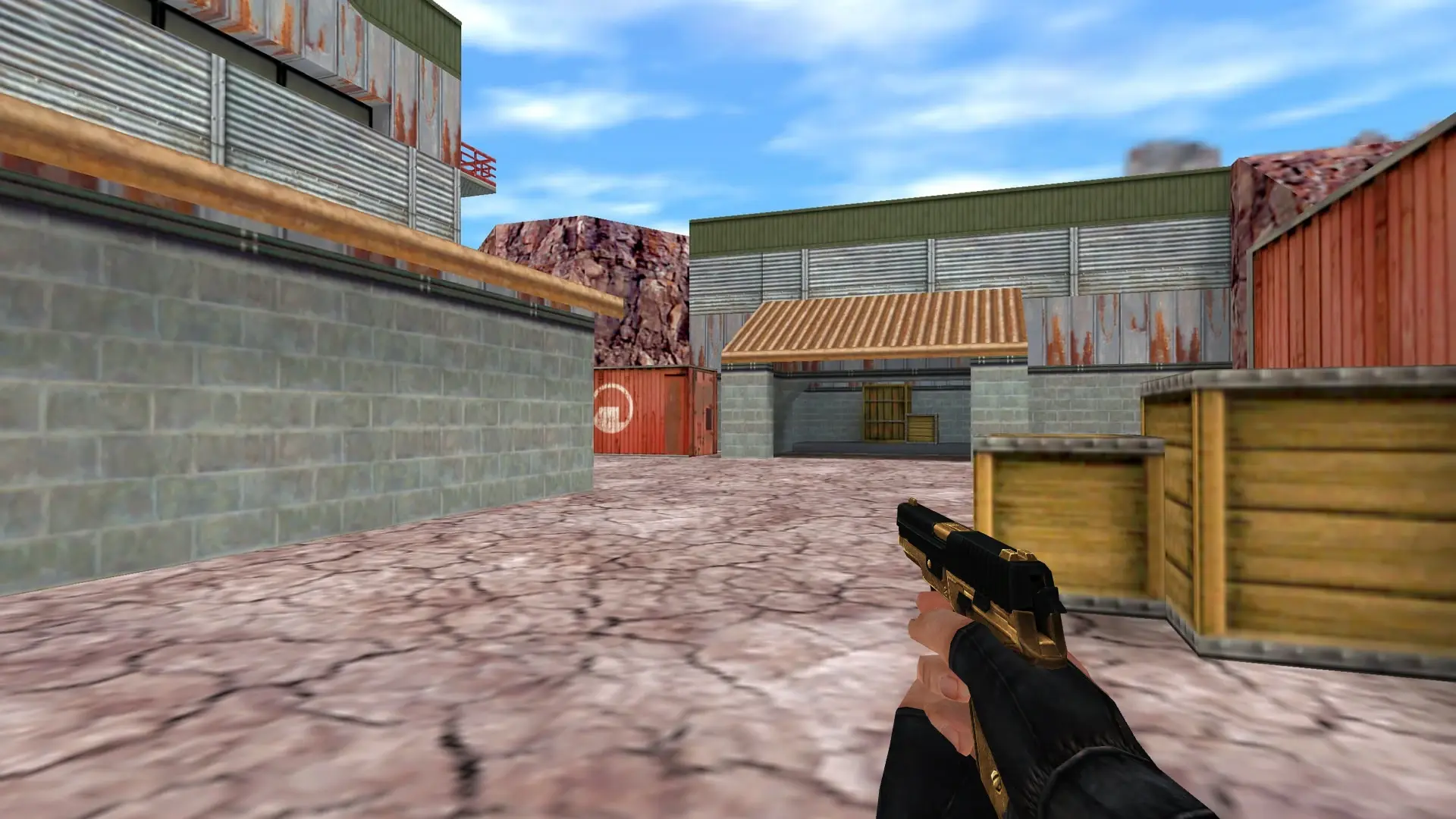 P228 — Golden Weapon Pack — de_nuke (first person)