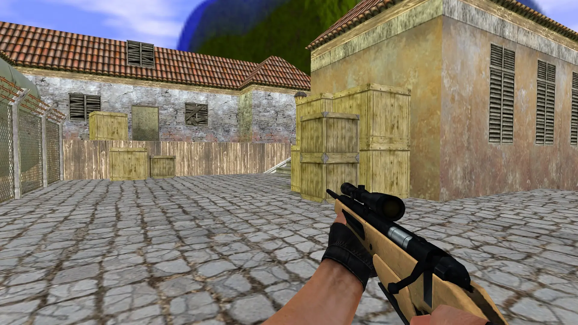 Scout — Golden Weapon Pack — de_inferno (first person)