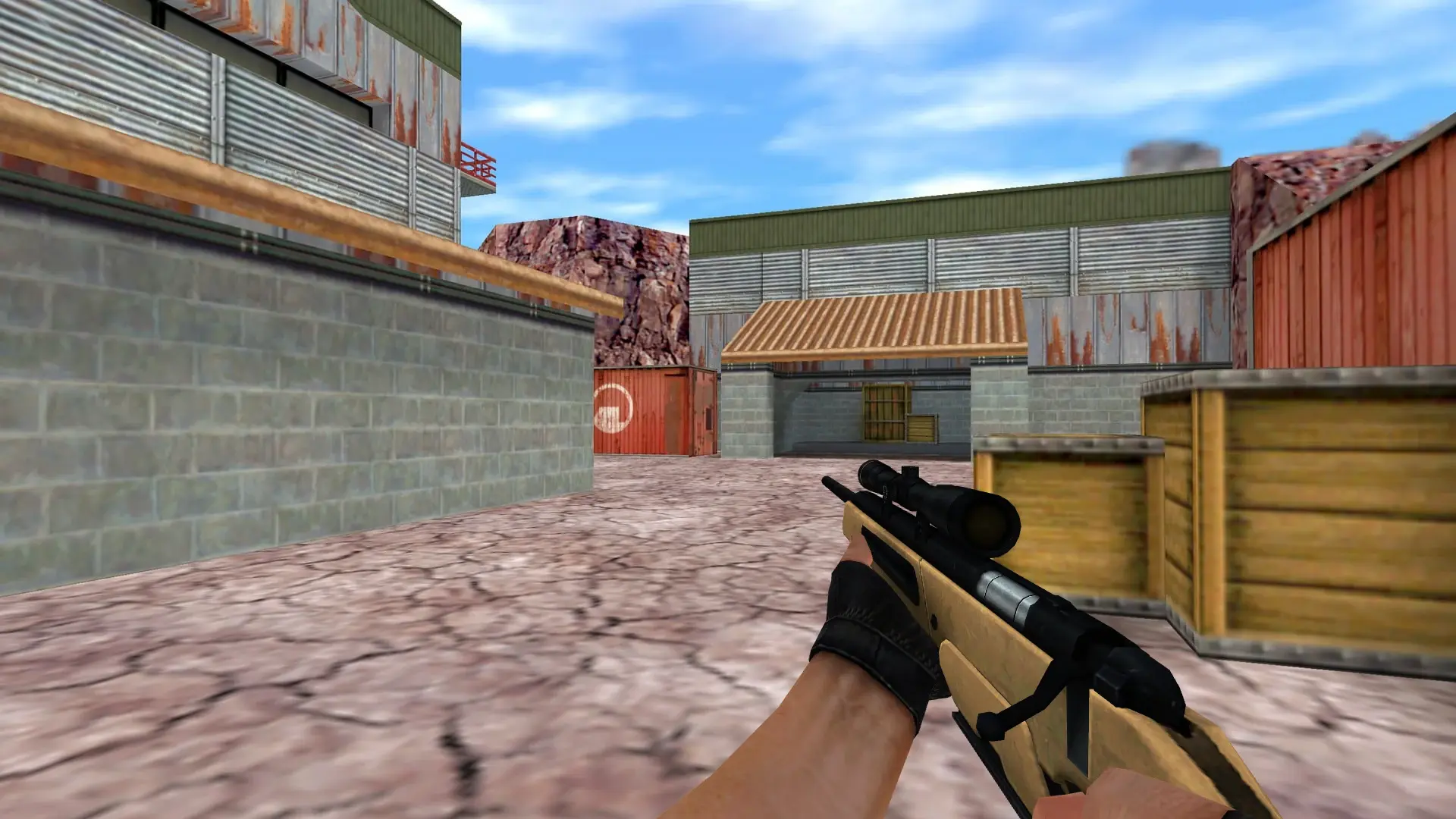 Scout — Golden Weapon Pack — de_nuke (first person)