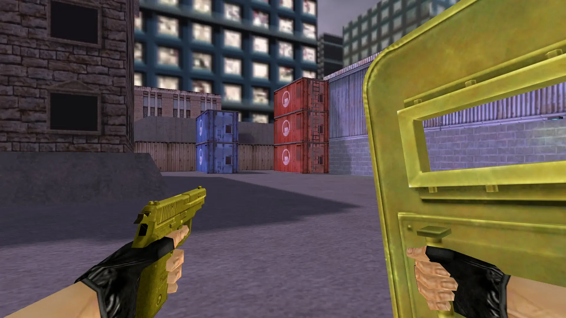 SHIELD_P228 — Golden Weapon Pack — cs_assault (first person)