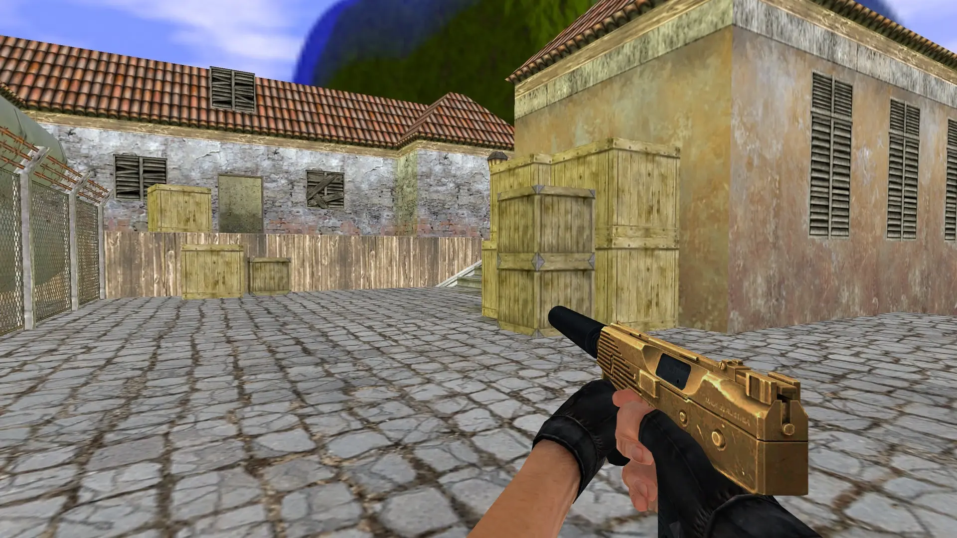 TMP — Golden Weapon Pack — de_inferno (first person)