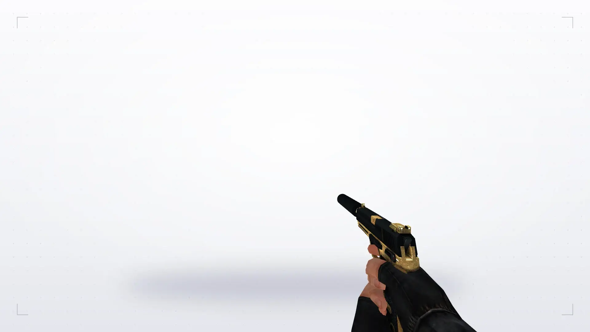 USP — Golden Weapon Pack — first person
