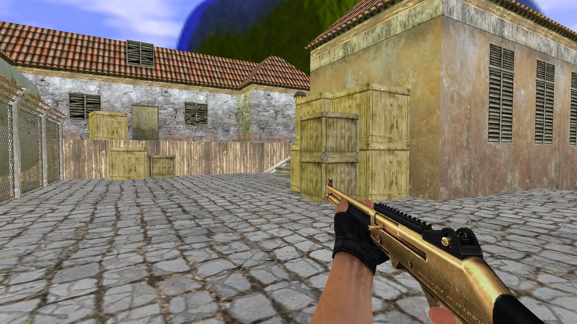 XM1014 — Golden Weapon Pack — de_inferno (first person)