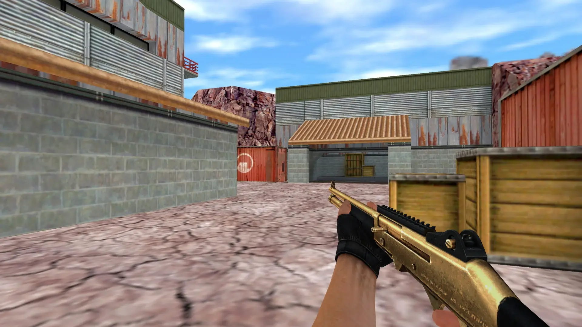 XM1014 — Golden Weapon Pack — de_nuke (first person)