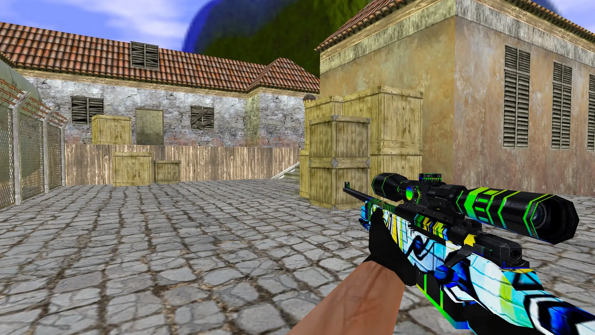 AWP — Graffiti Weapon Pack — de_inferno (first person)