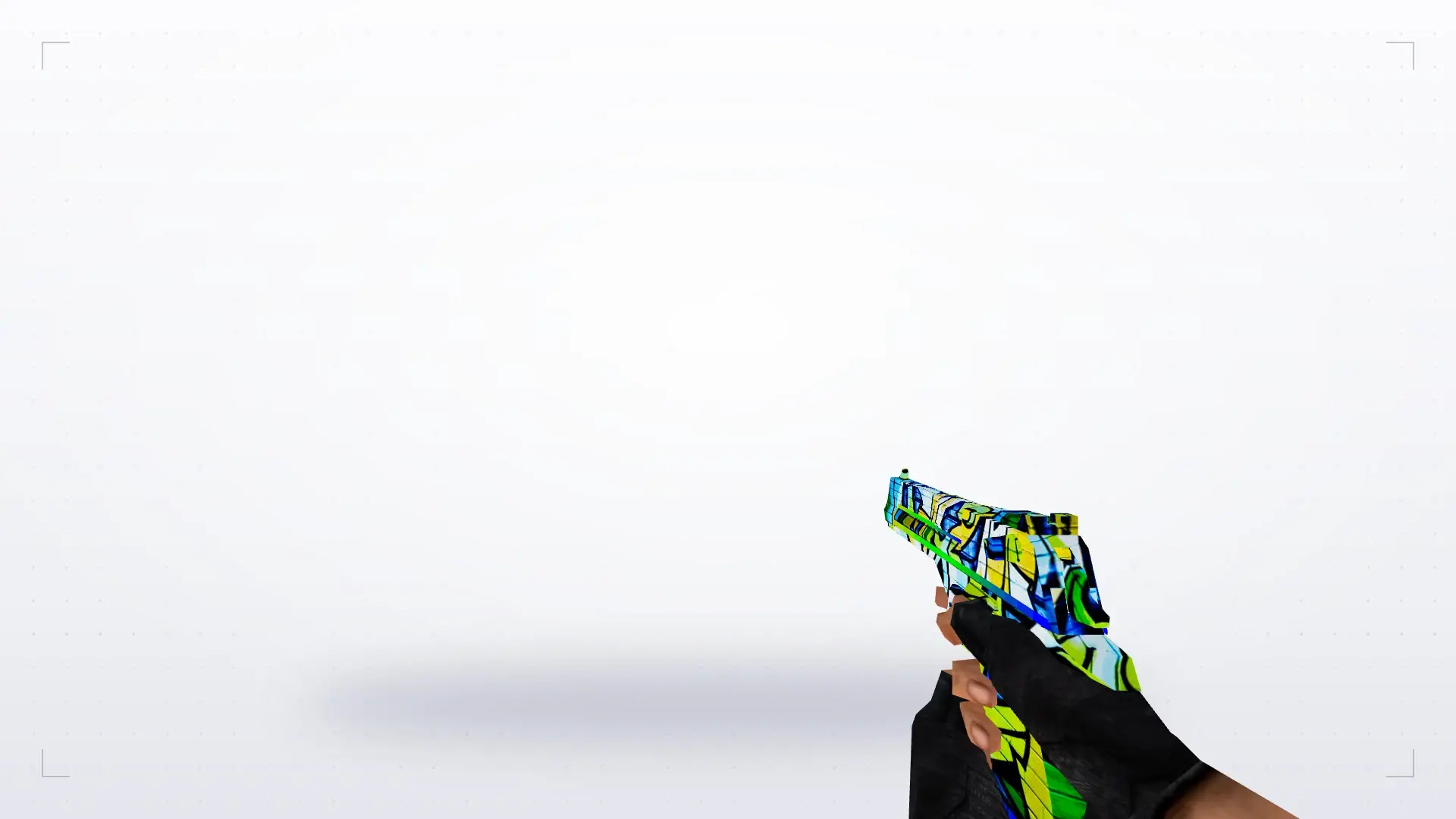 Desert Eagle — Graffiti Weapon Pack — first person