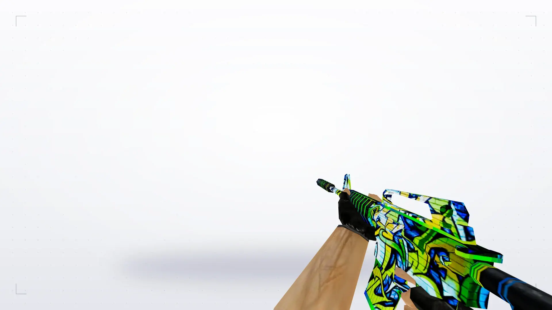 M4A1 — Graffiti Weapon Pack — first person