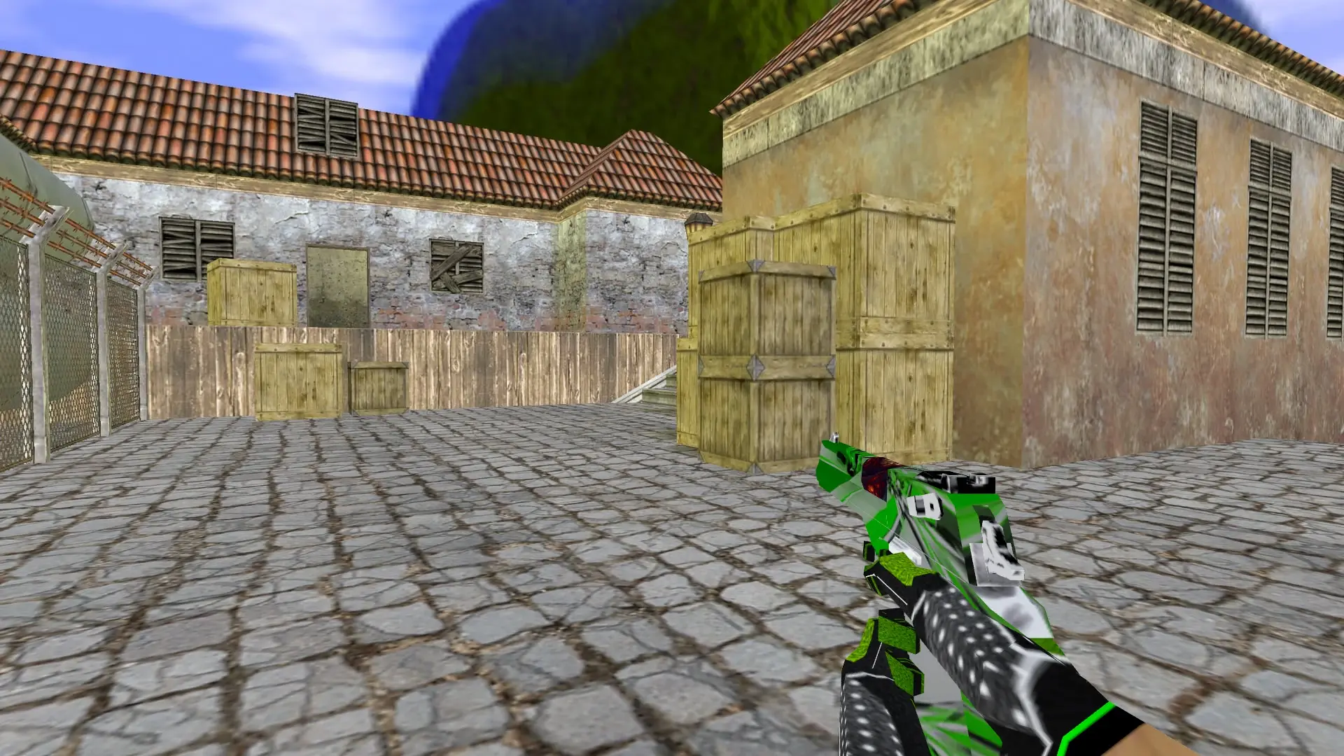 Desert Eagle — Green Bump Weapon Pack — de_inferno (first person)