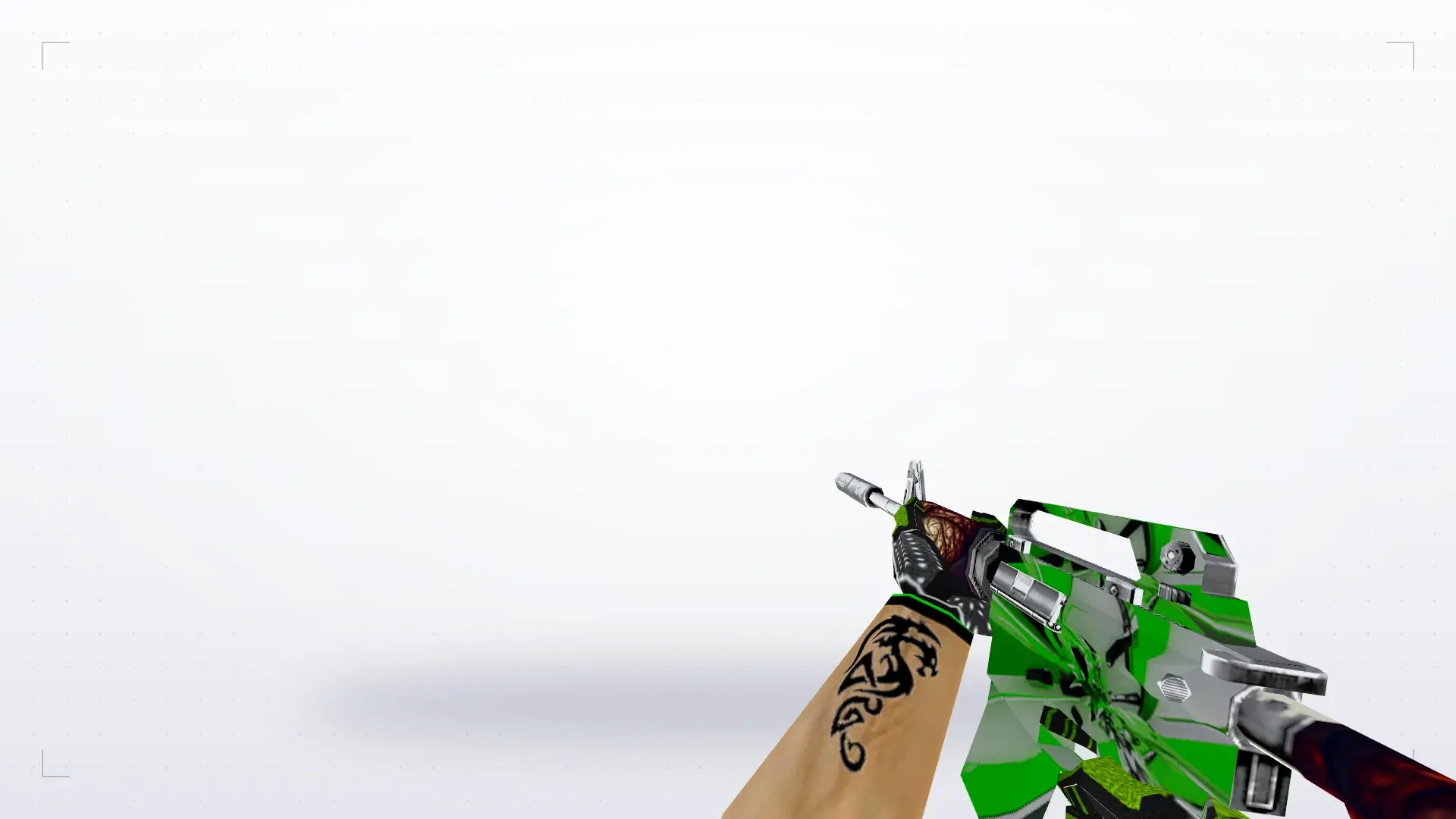 M4A1 — Green Bump Weapon Pack — first person