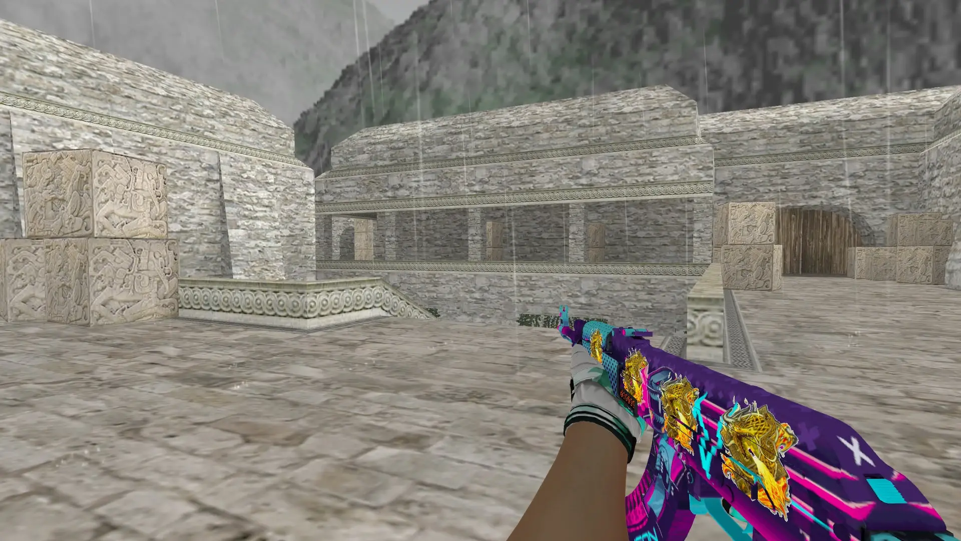 AK-47 — bl1nd Inventory — de_aztec (first person)
