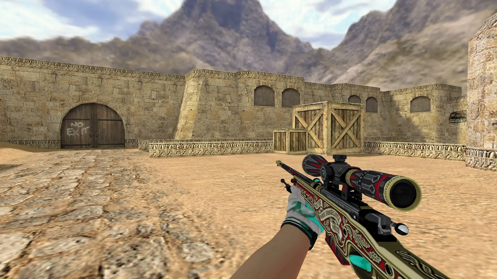 AWP — bl1nd Inventory — de_dust2 (first person)