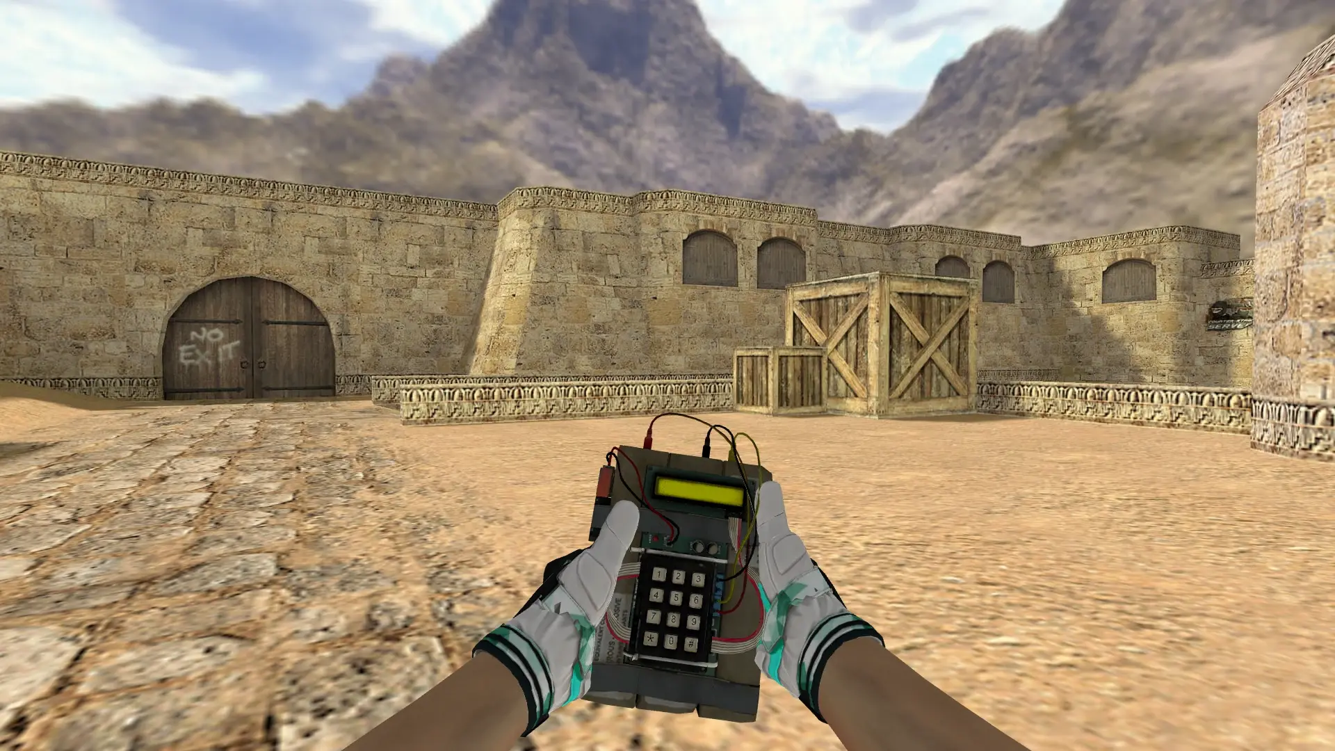 C4 — bl1nd Inventory — de_dust2 (first person)