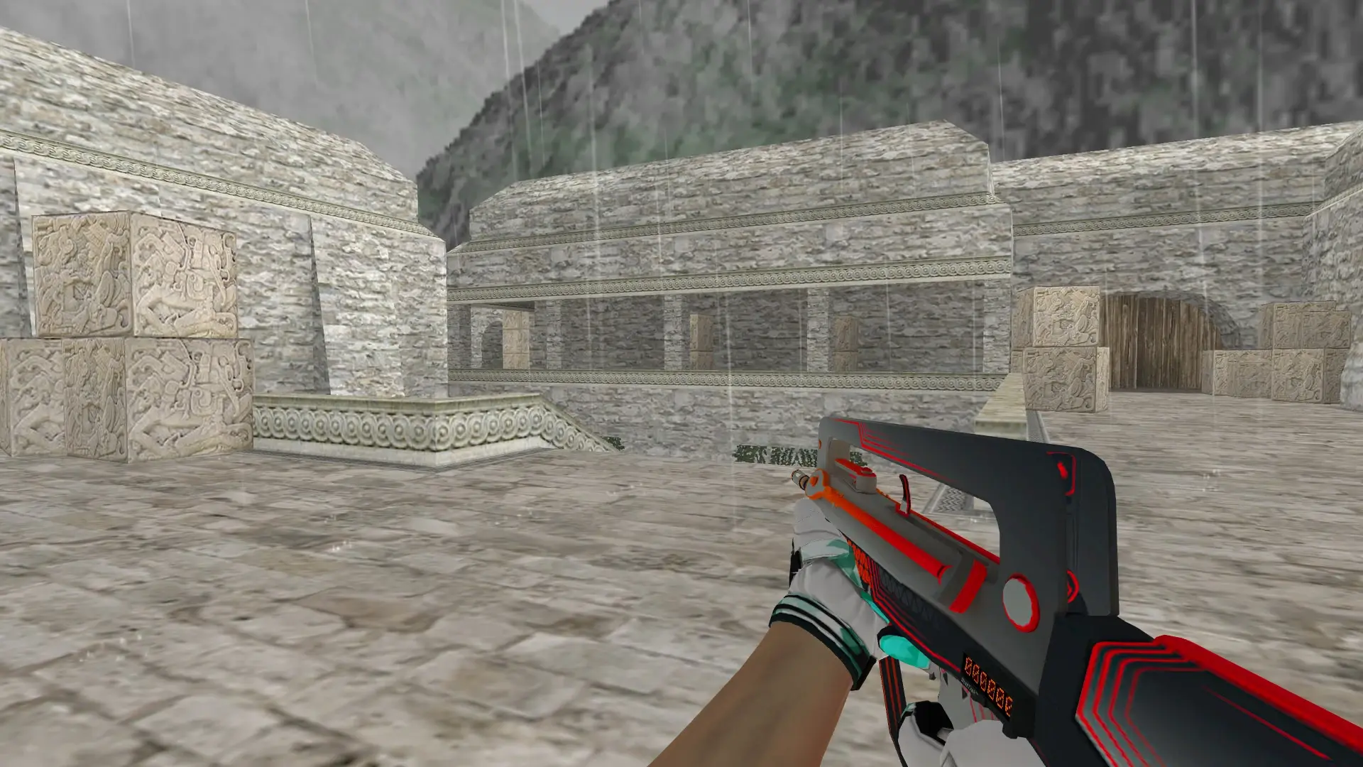 FAMAS — bl1nd Inventory — de_aztec (first person)