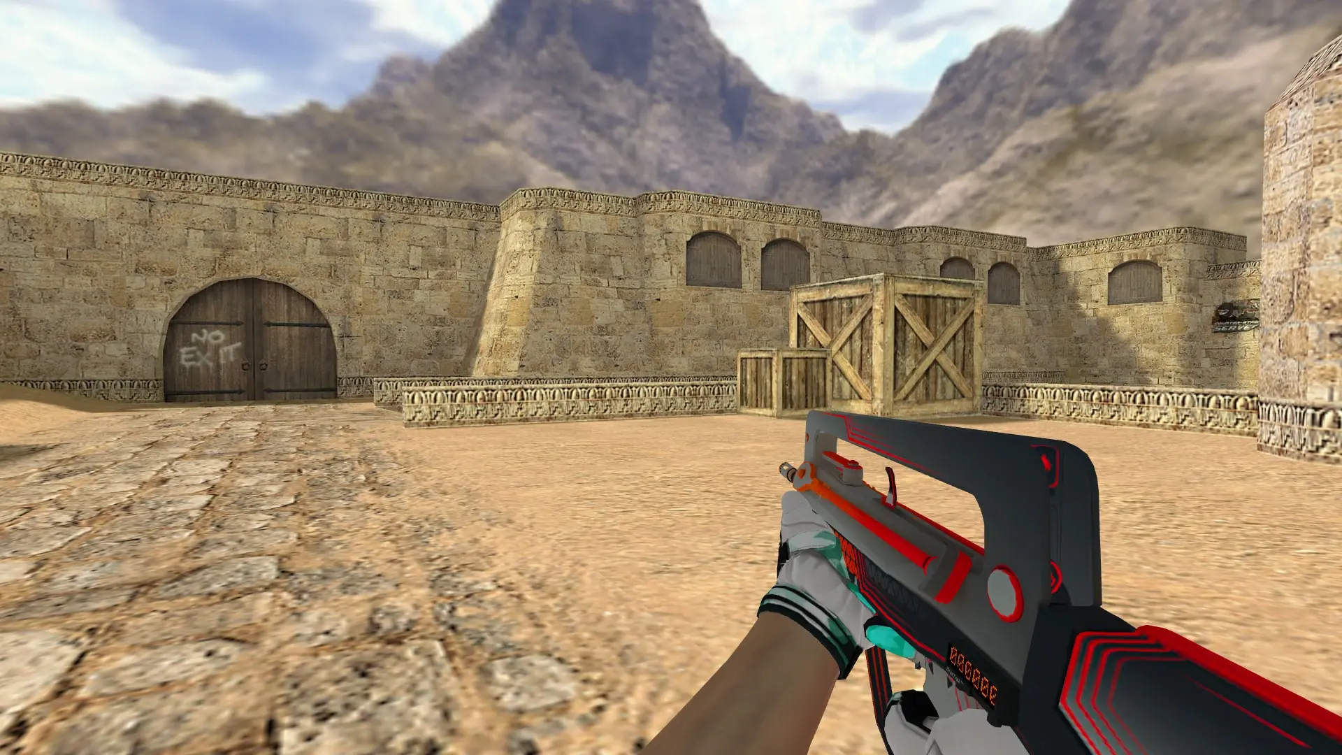 FAMAS — bl1nd Inventory — de_dust2 (first person)