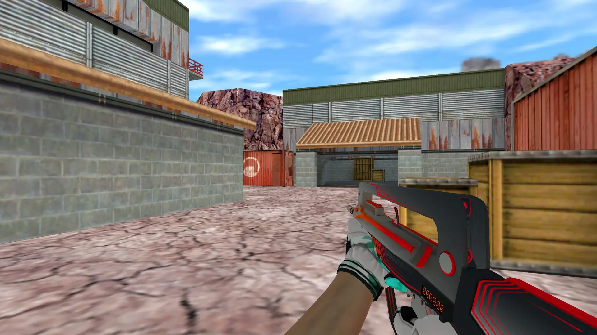 FAMAS — bl1nd Inventory — de_nuke (first person)