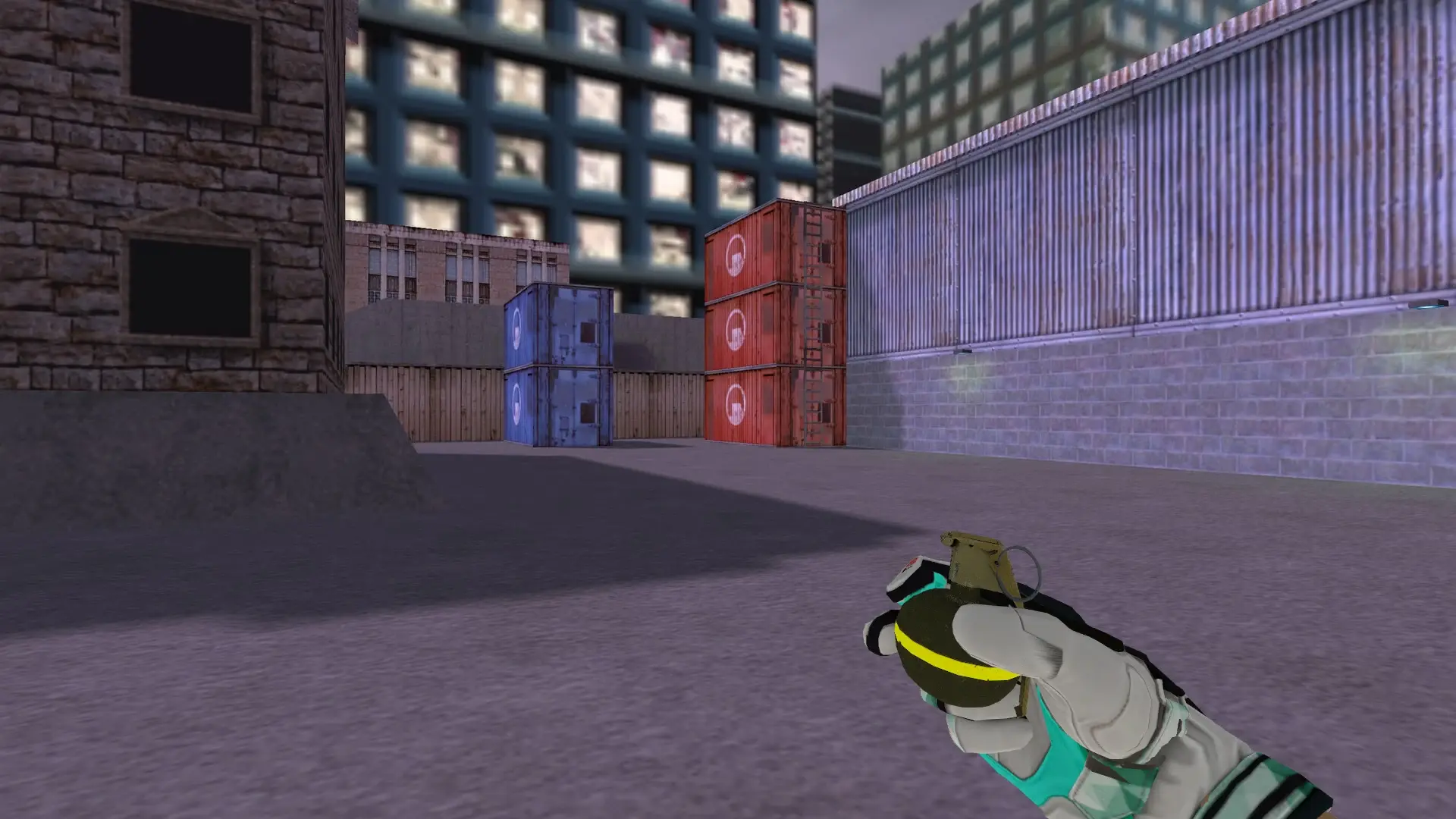 HE Grenade — bl1nd Inventory — cs_assault (first person)