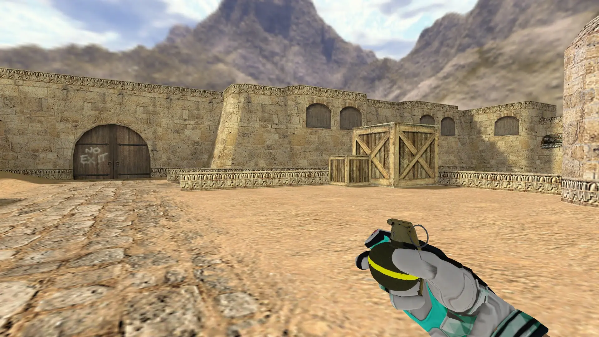 HE Grenade — bl1nd Inventory — de_dust2 (first person)