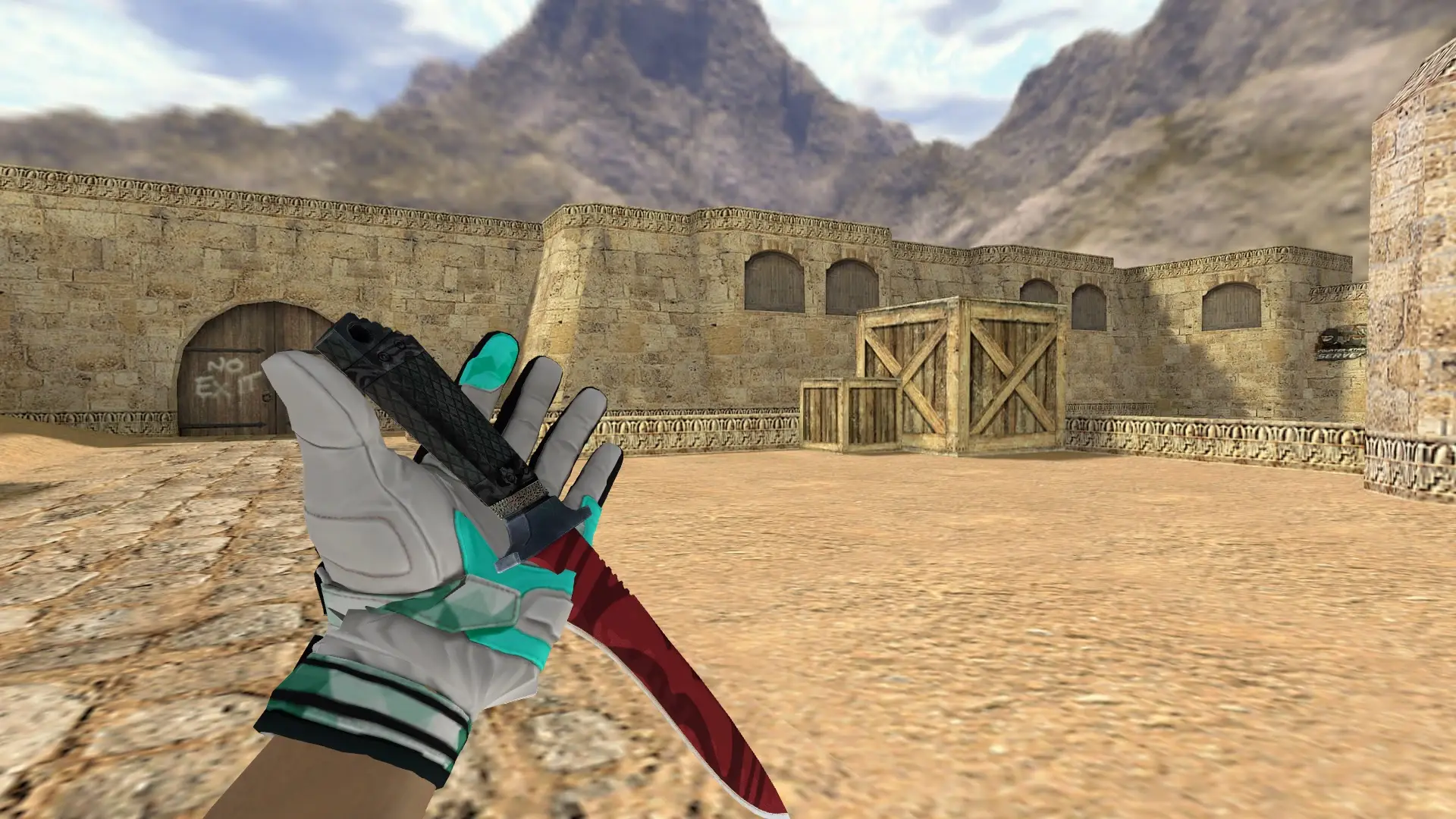 Knife — bl1nd Inventory — de_dust2 (first person)