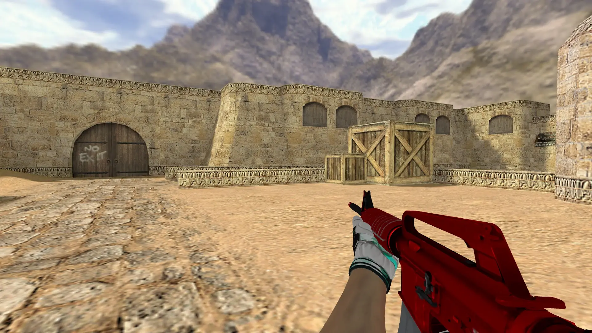 M4A1 — bl1nd Inventory — de_dust2 (first person)