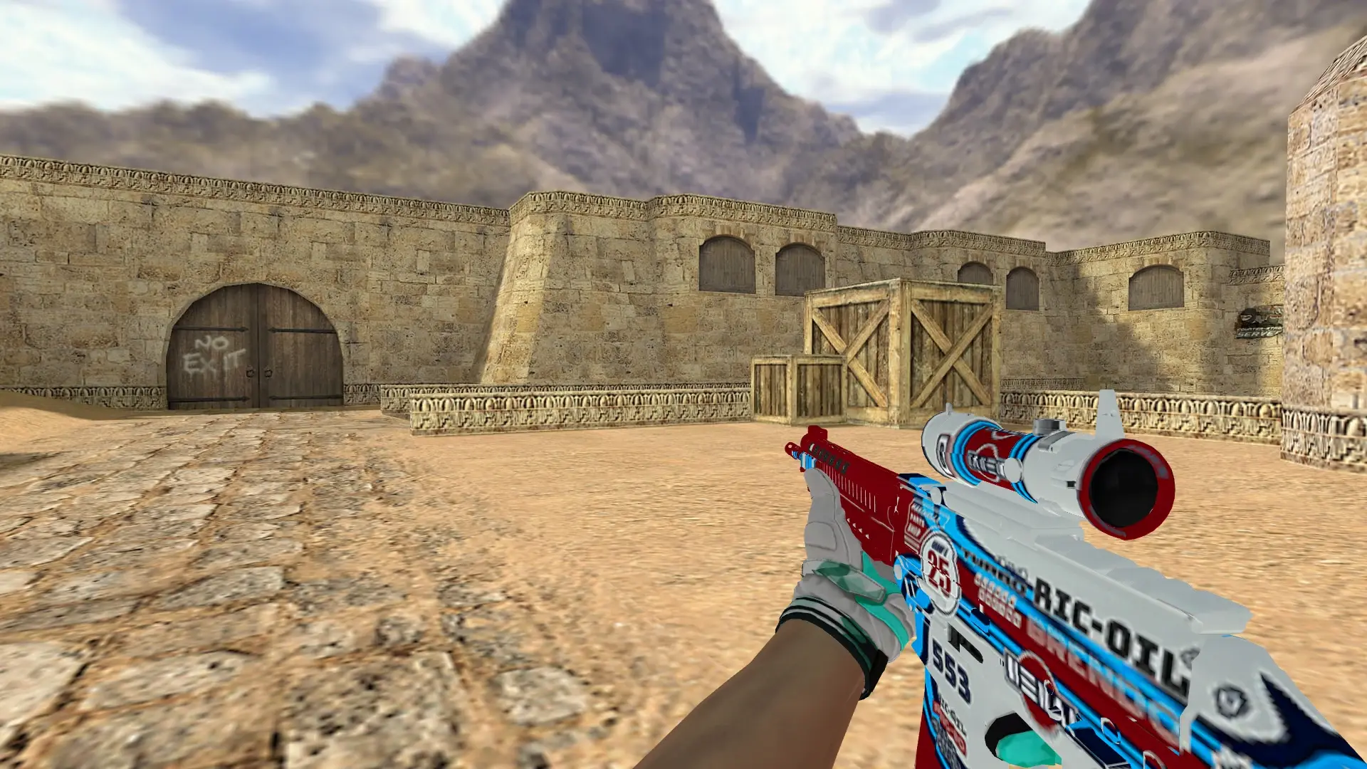 SG552 — bl1nd Inventory — de_dust2 (first person)