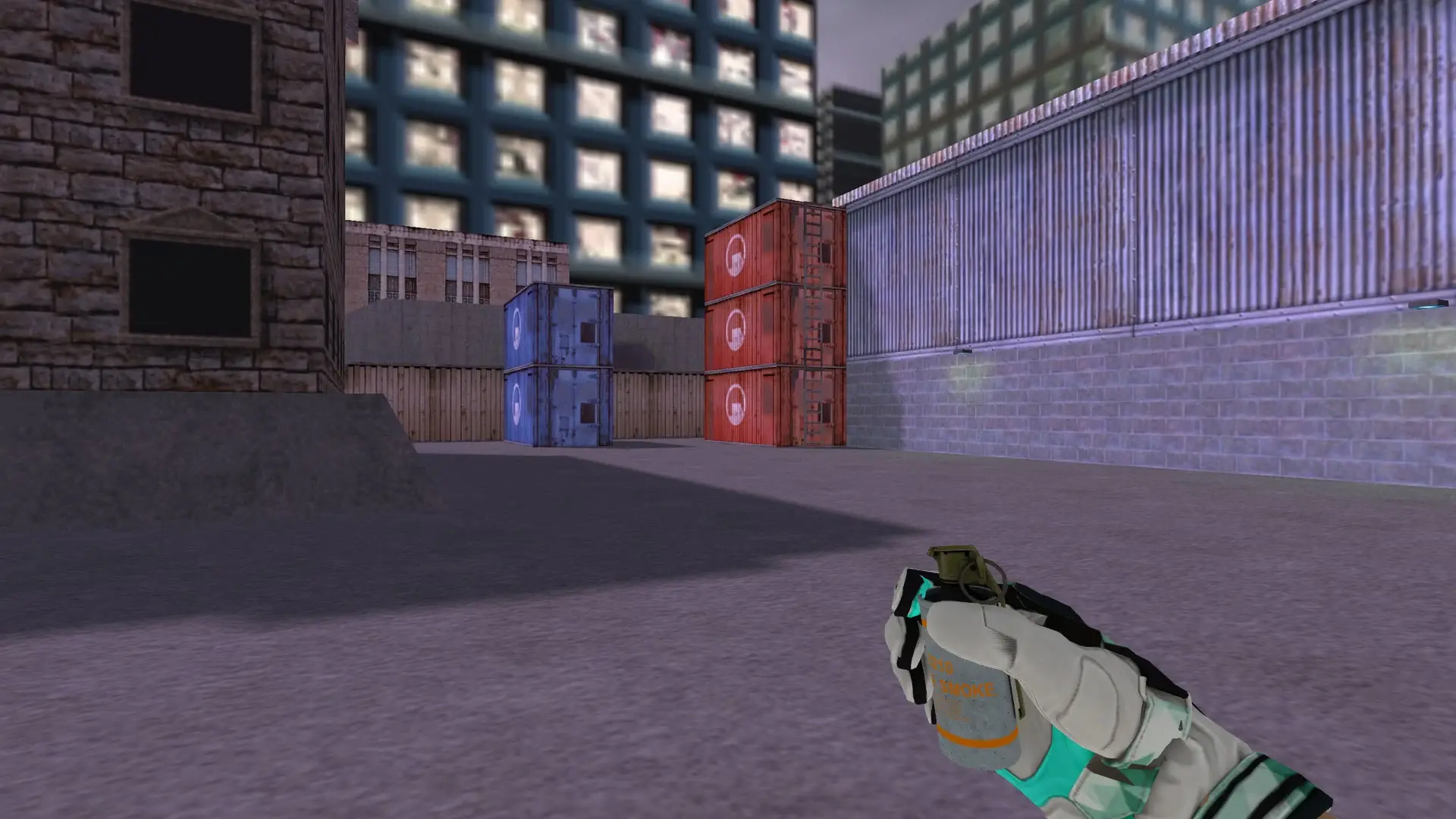 Smoke Grenade — bl1nd Inventory — cs_assault (first person)