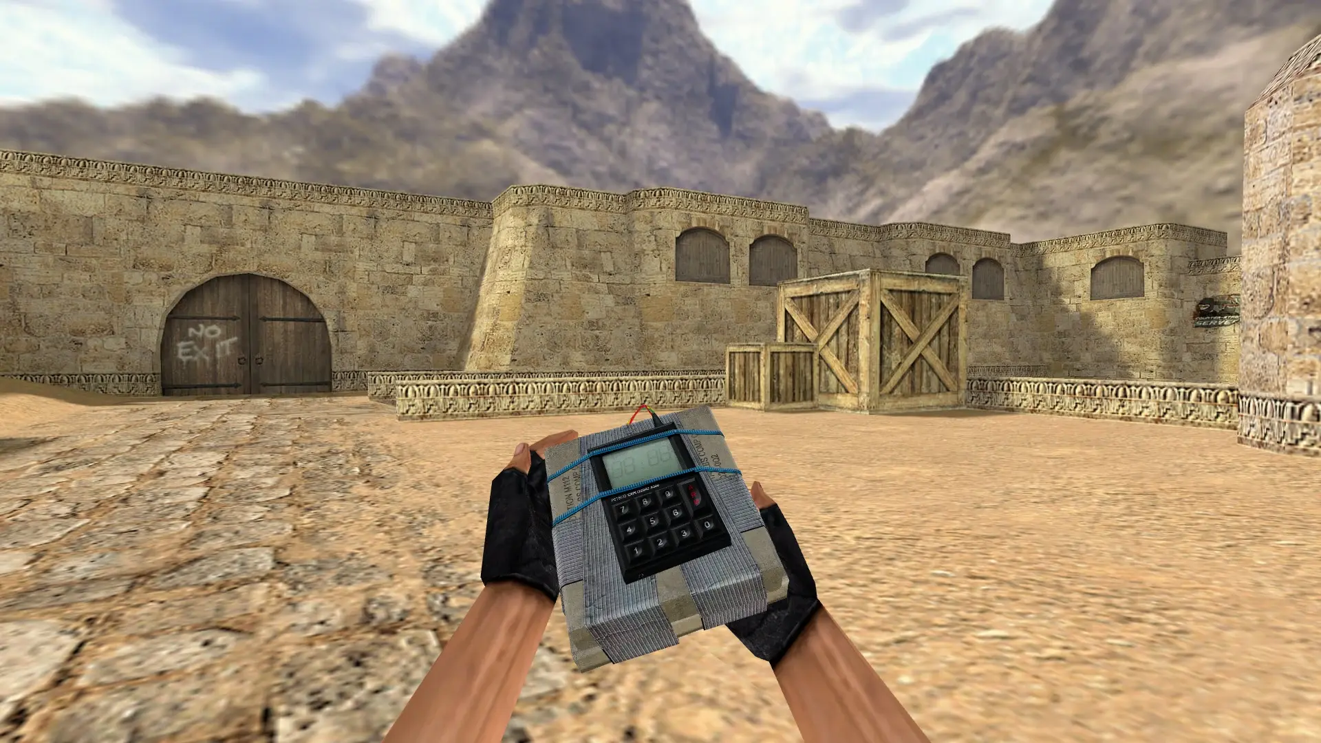Pete’s C4 — de_dust2 (first person)